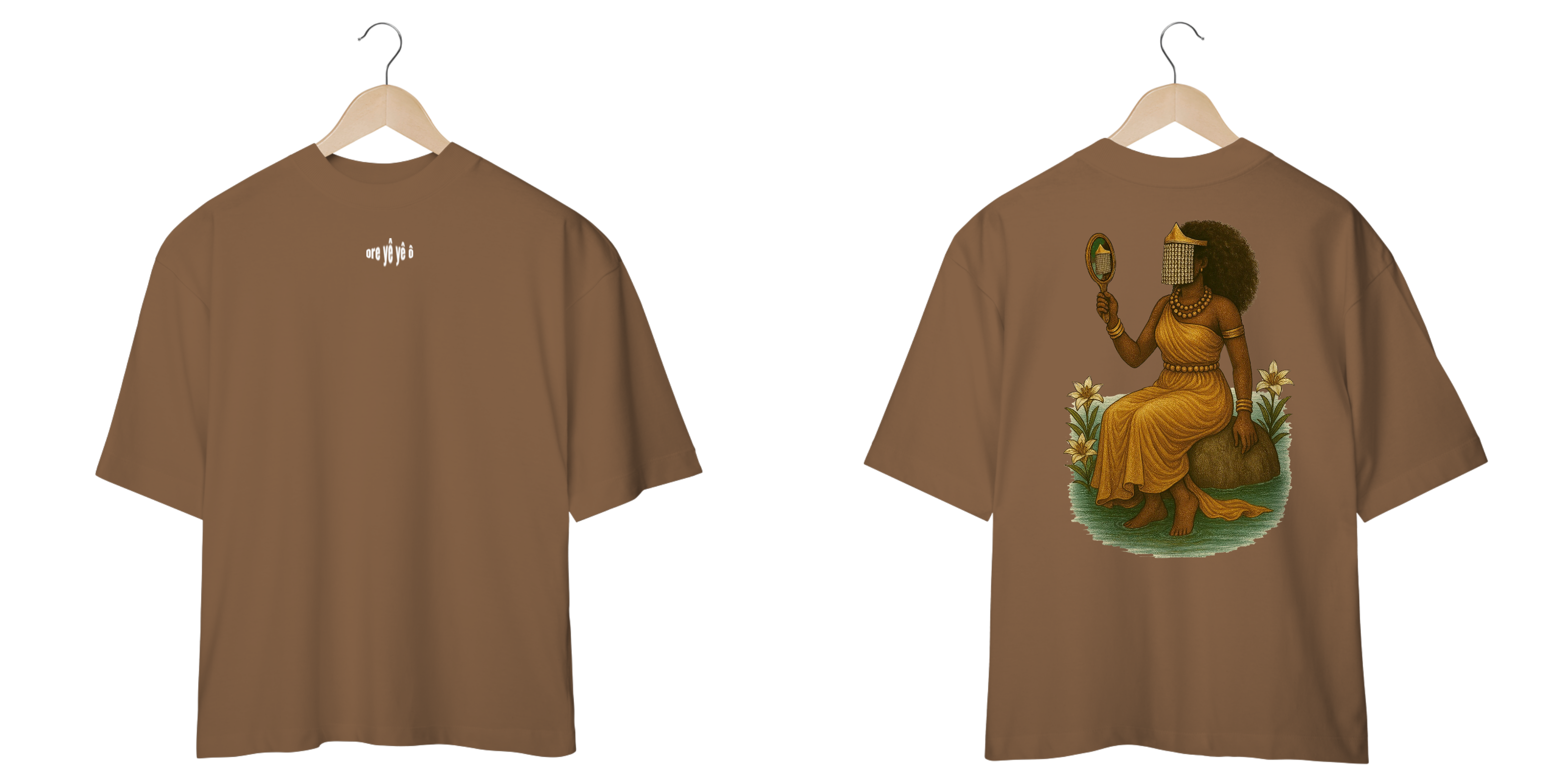 Camiseta Oversized Oxum (cores)