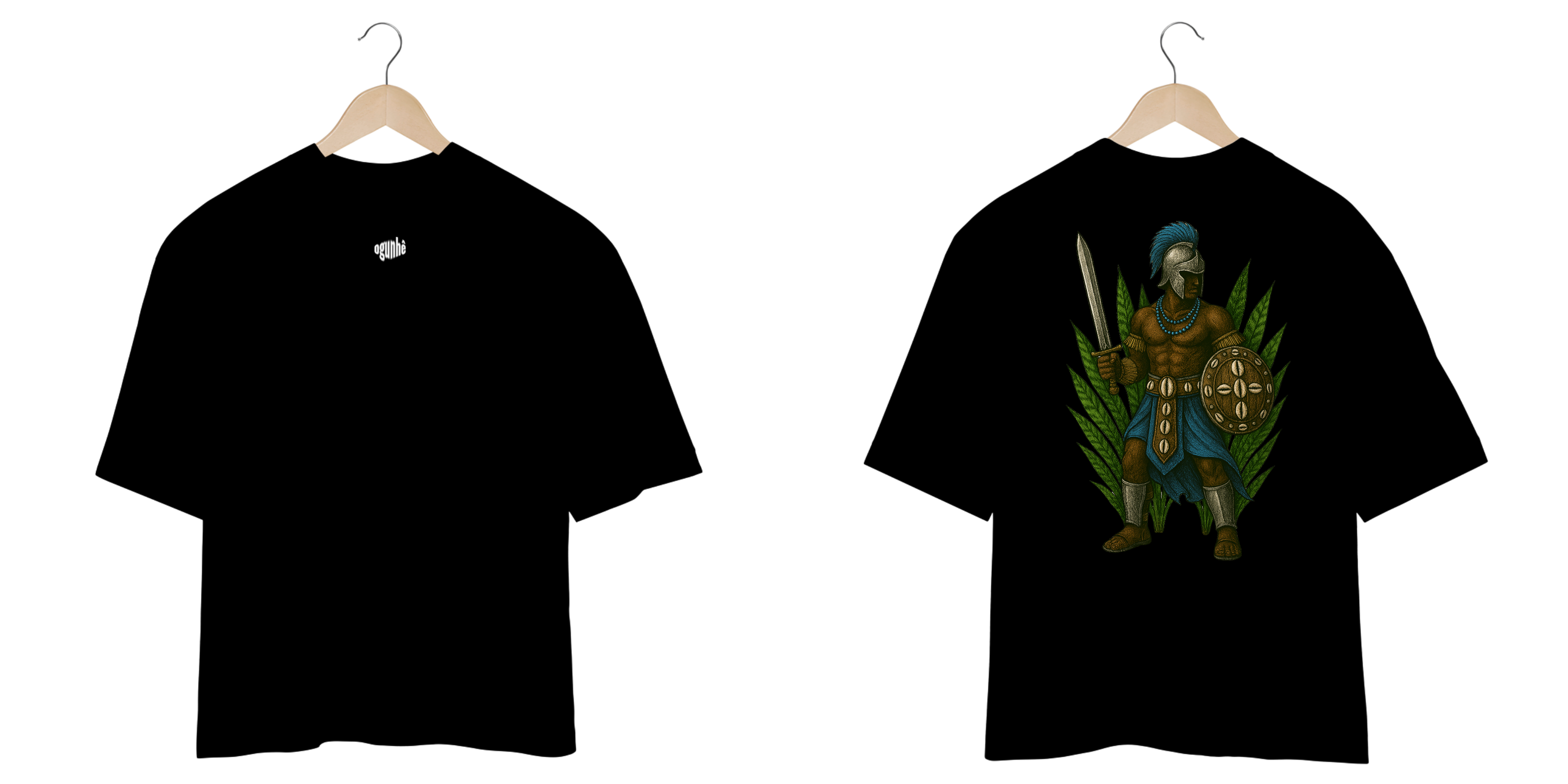 Camiseta Oversized Ogum (cores)