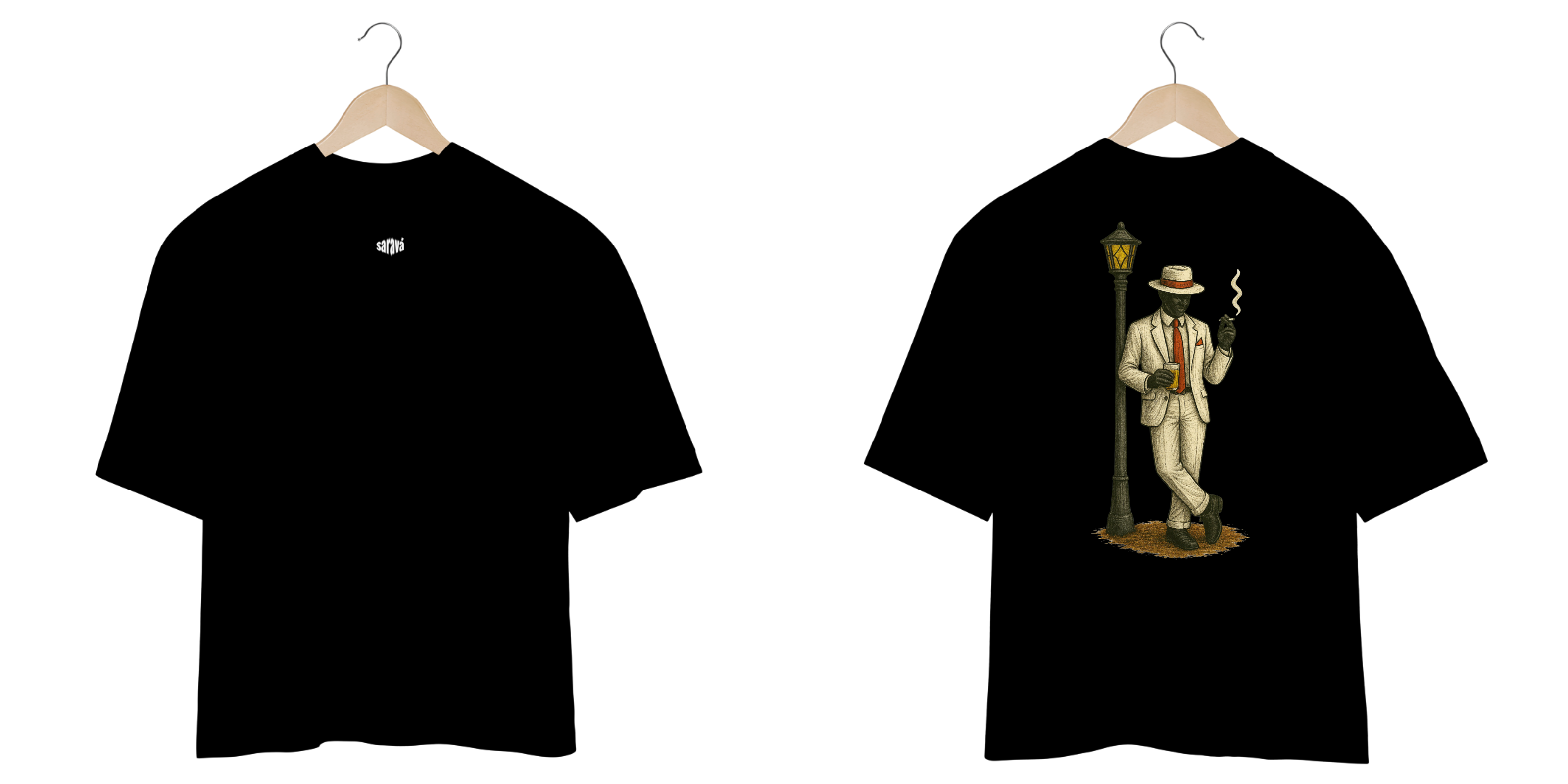 Camiseta Oversized Zé Pilintra (cores)