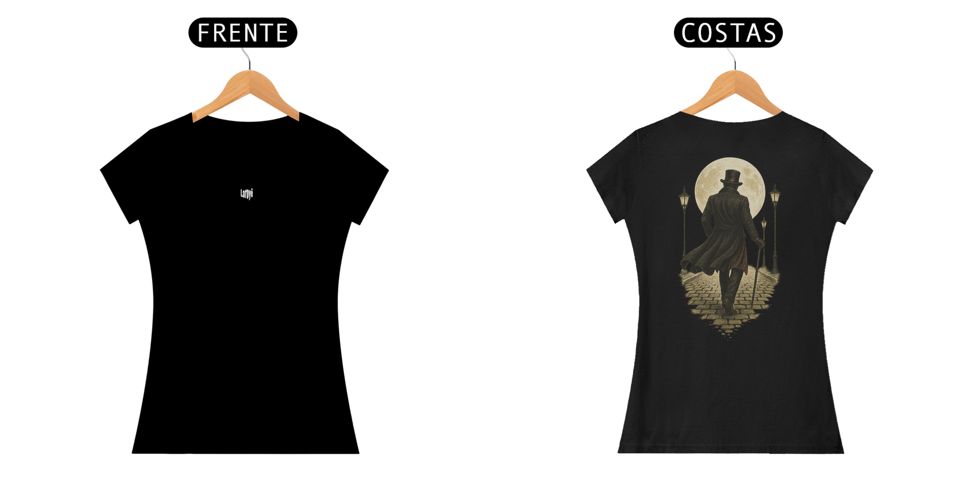 Camiseta Baby Long Exu (preto)