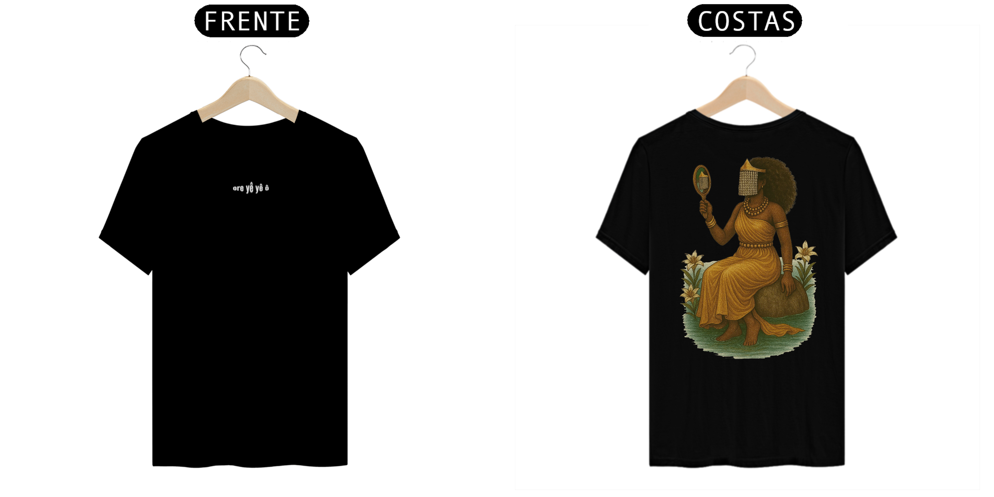Camiseta Clássica Oxum (cores)