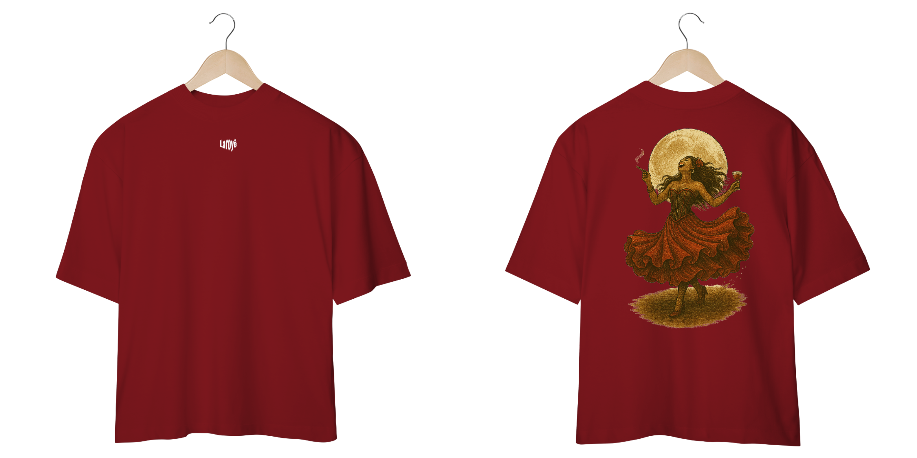 Camiseta Oversized Pombogira (cores)