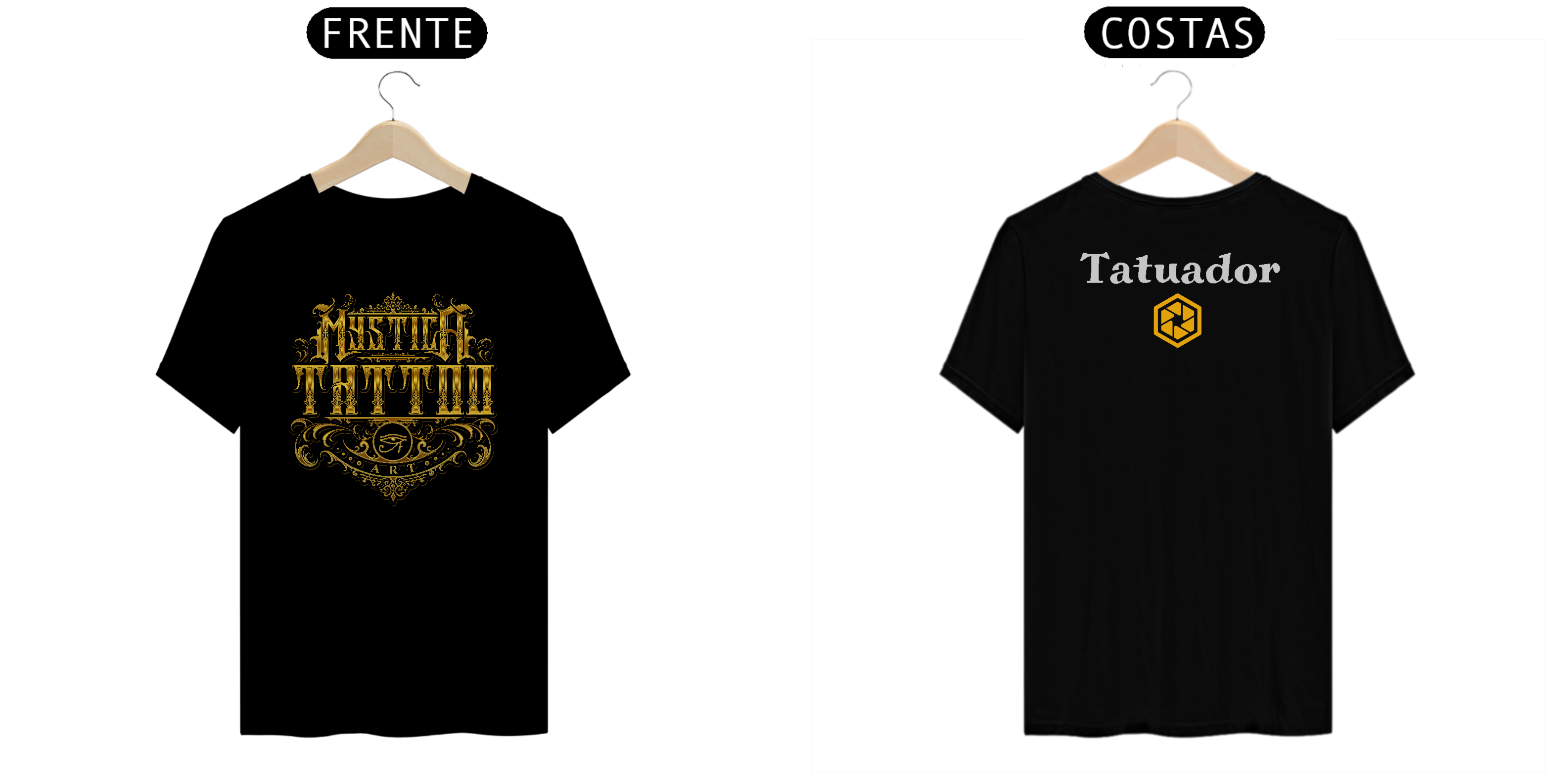 camisa para tatuador mystica 