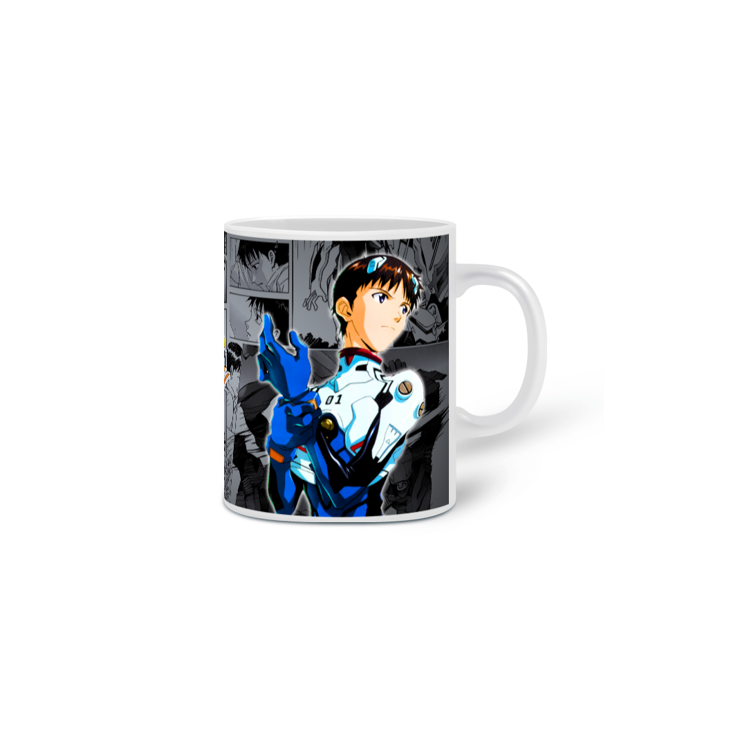 Caneca Do Shinji Ikari | Neon Genesis Evangelion 