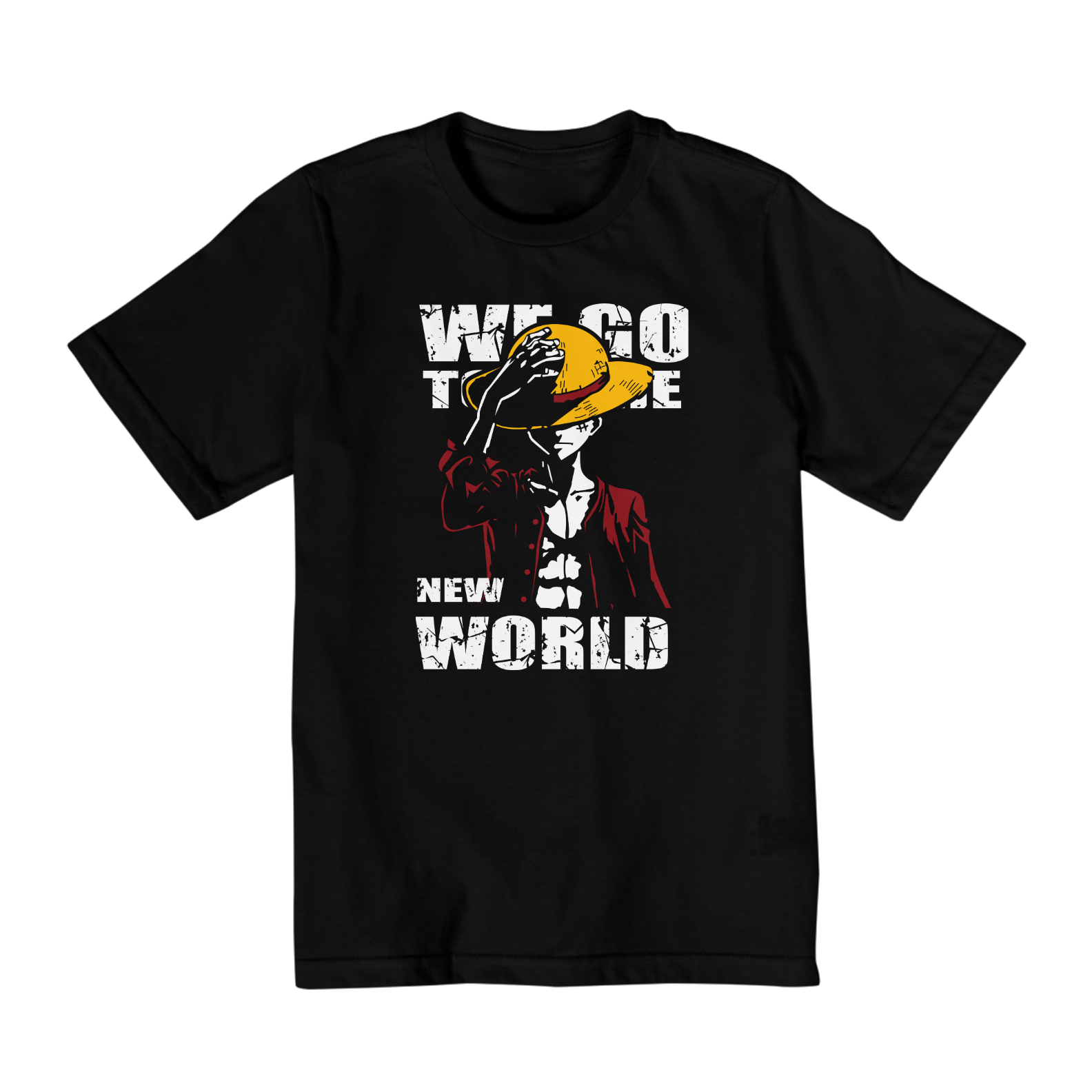 Camiseta Infantil Luffy (10 a 14 anos) – One Piece