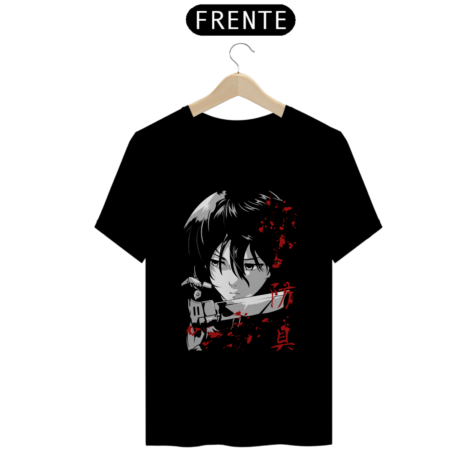 Camiseta da Mikasa Ackerman – Attack on Titan