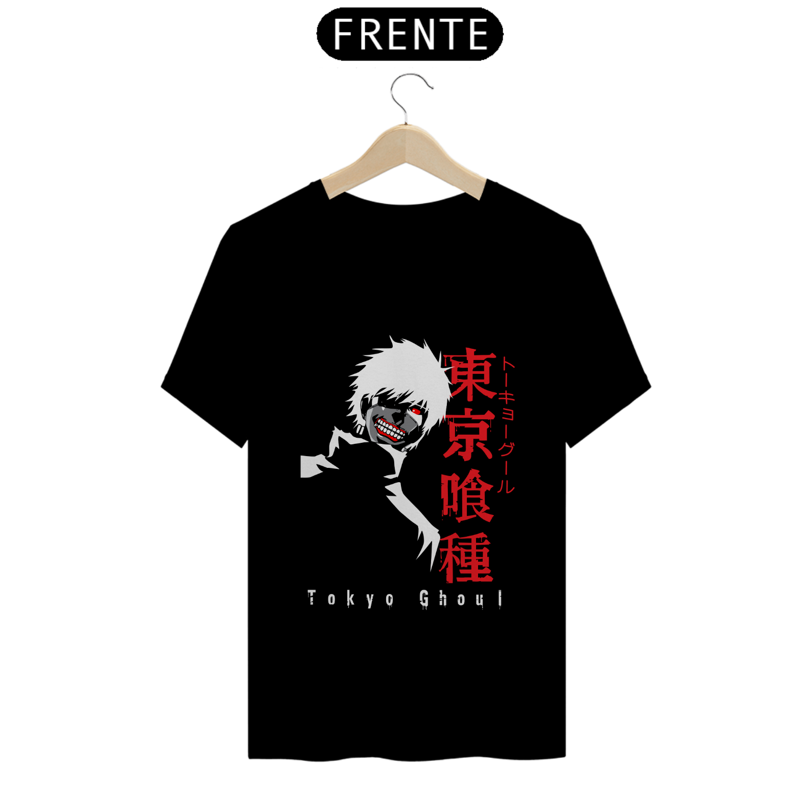 Camiseta do Kaneki Ken – Tokyo Ghoul