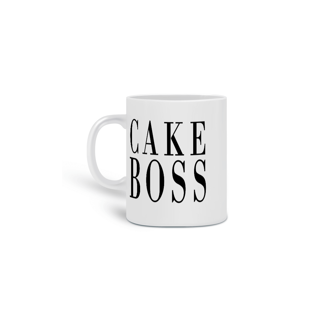 CANECA CAKE BOSS PRETA