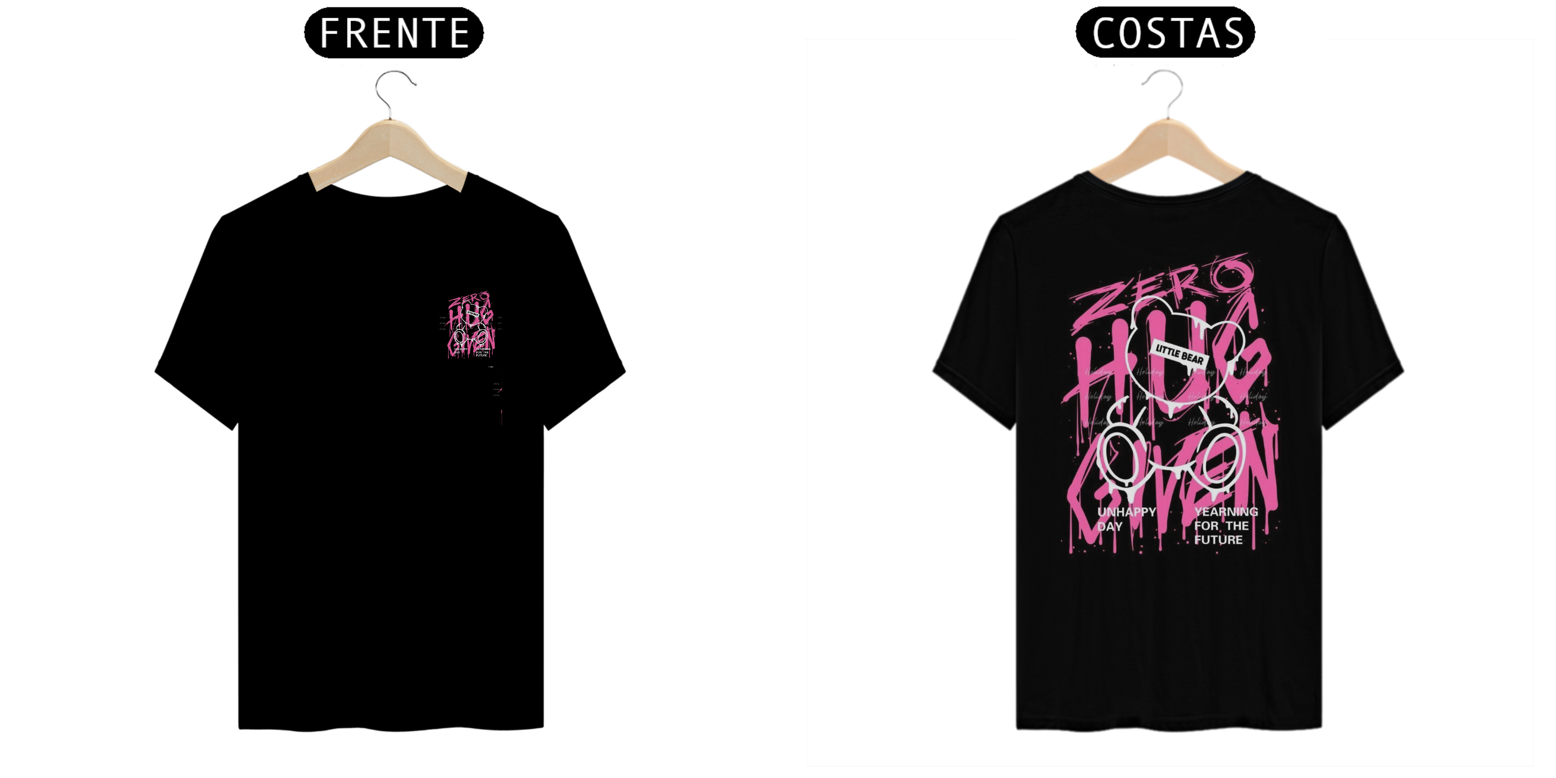 Camiseta ZERO HUG GIVE 