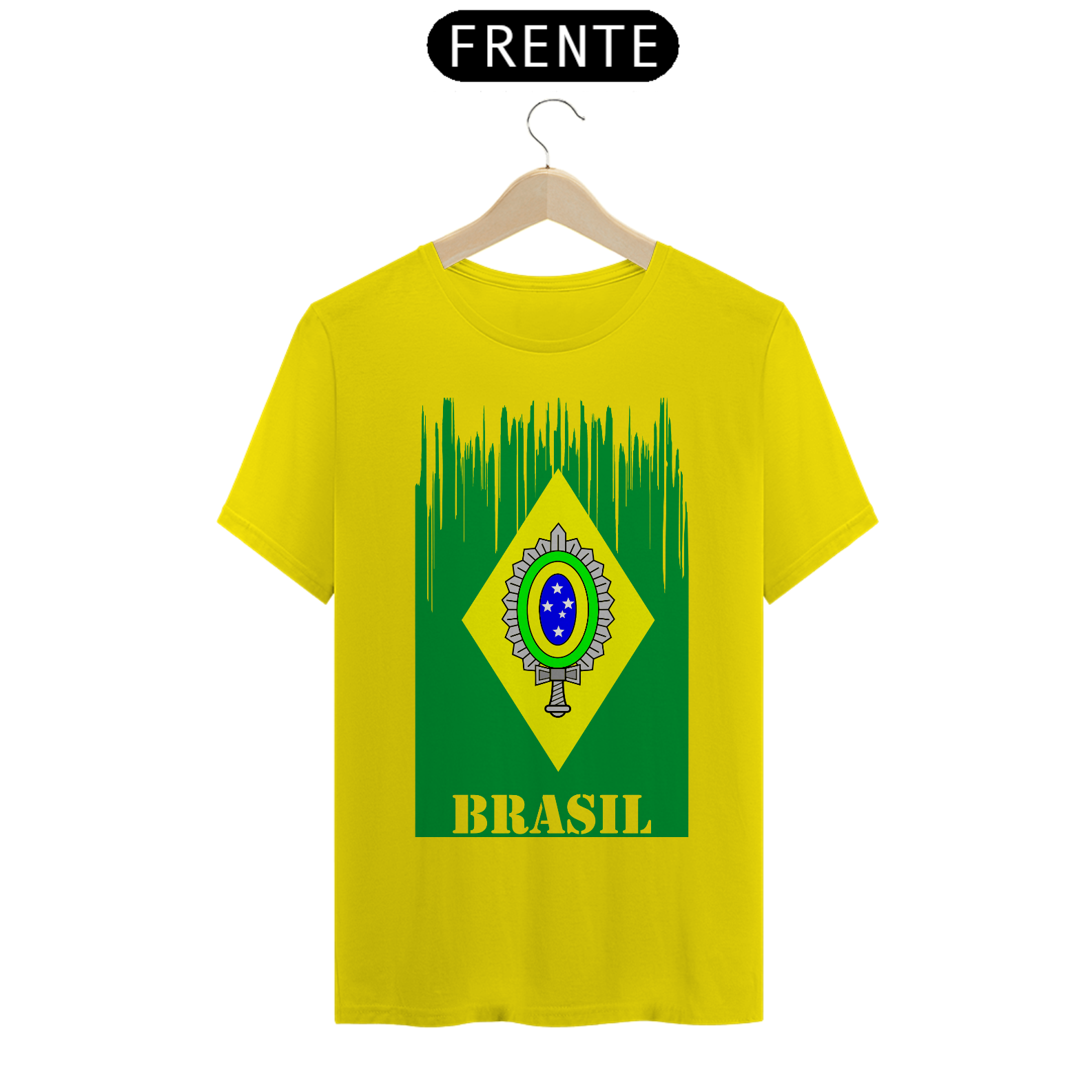 Camiseta bandeira exército militar cívico