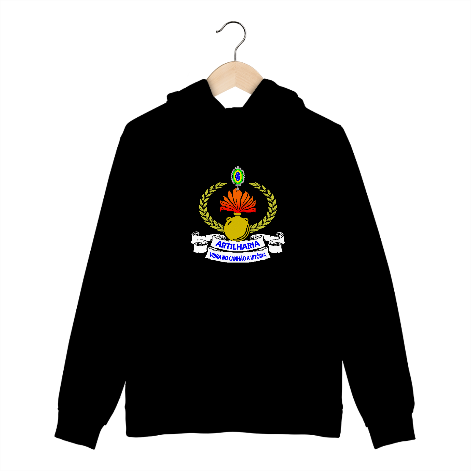 Blusa Moletom Artilharia Exército militar alusiva