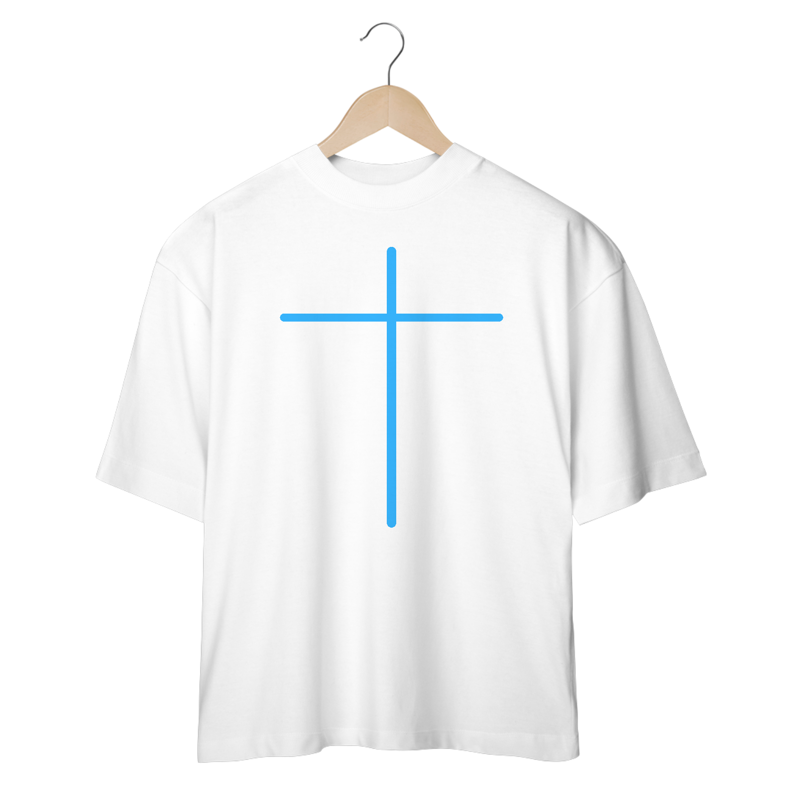 Cruz Minimalista - Oversized