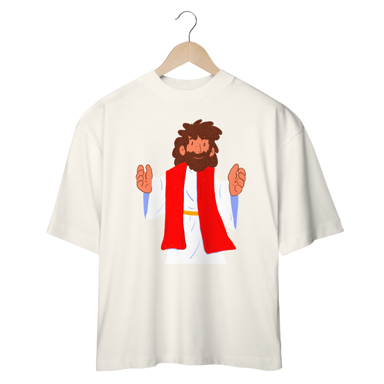Jesus Cartoon - Oversized