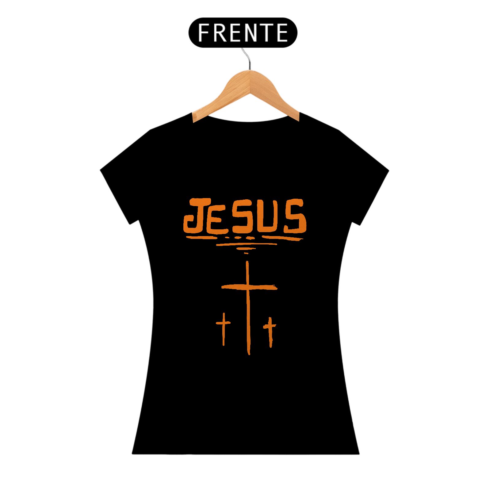 Jesus 3 Cruzes - Feminina