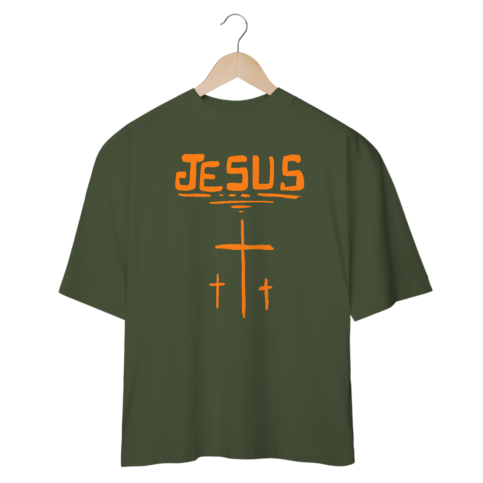 Jesus 3 Cruzes - Oversized