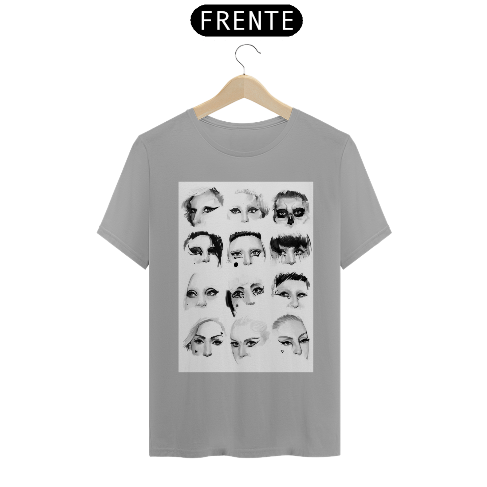 Nome do produto: Camisas Poker Face