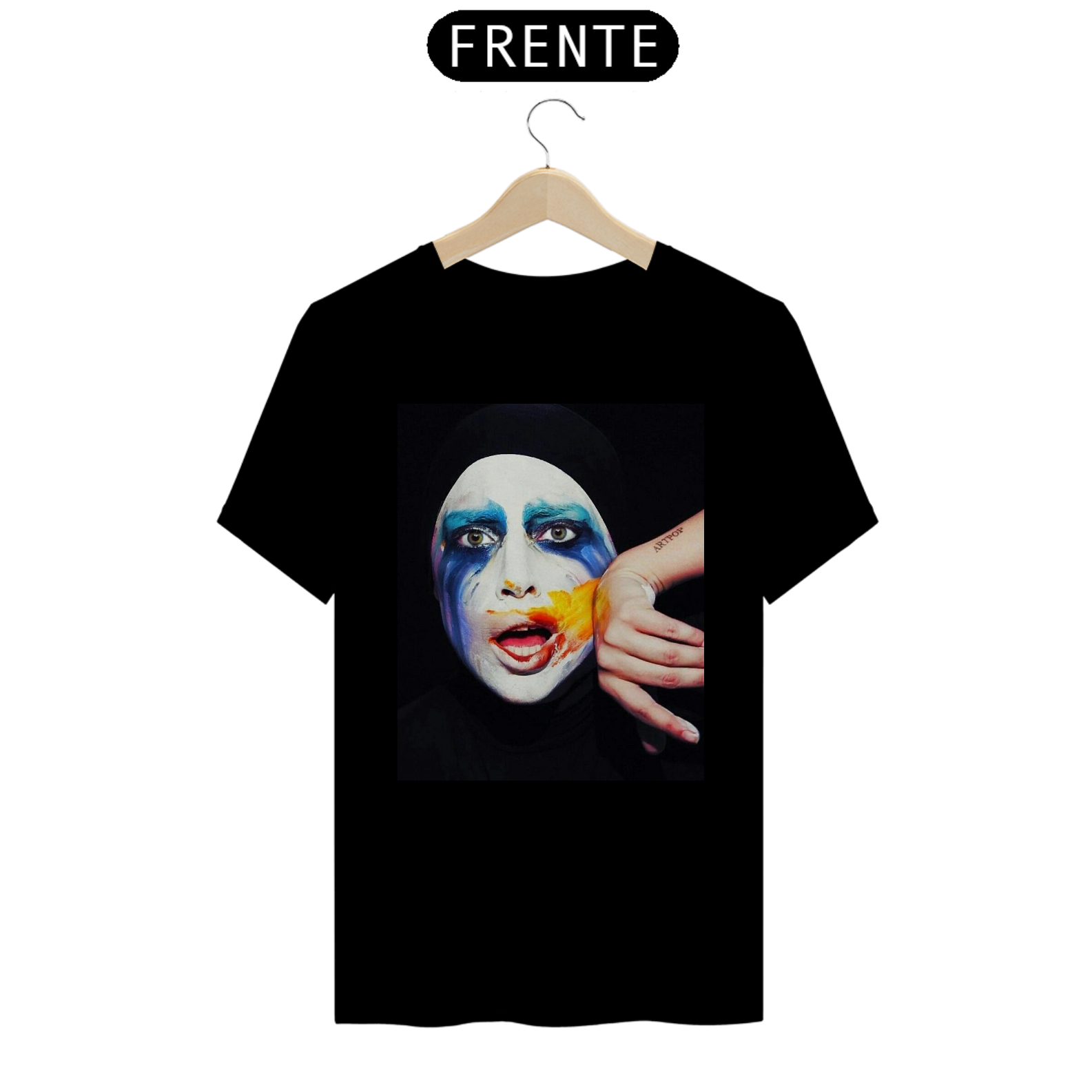 Camisa Lady Gaga Face