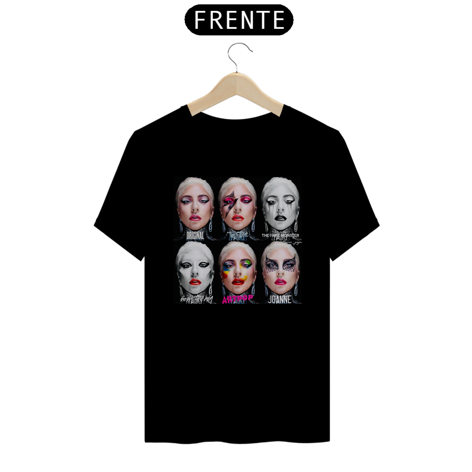 Camisa Lady Gaga Face Album