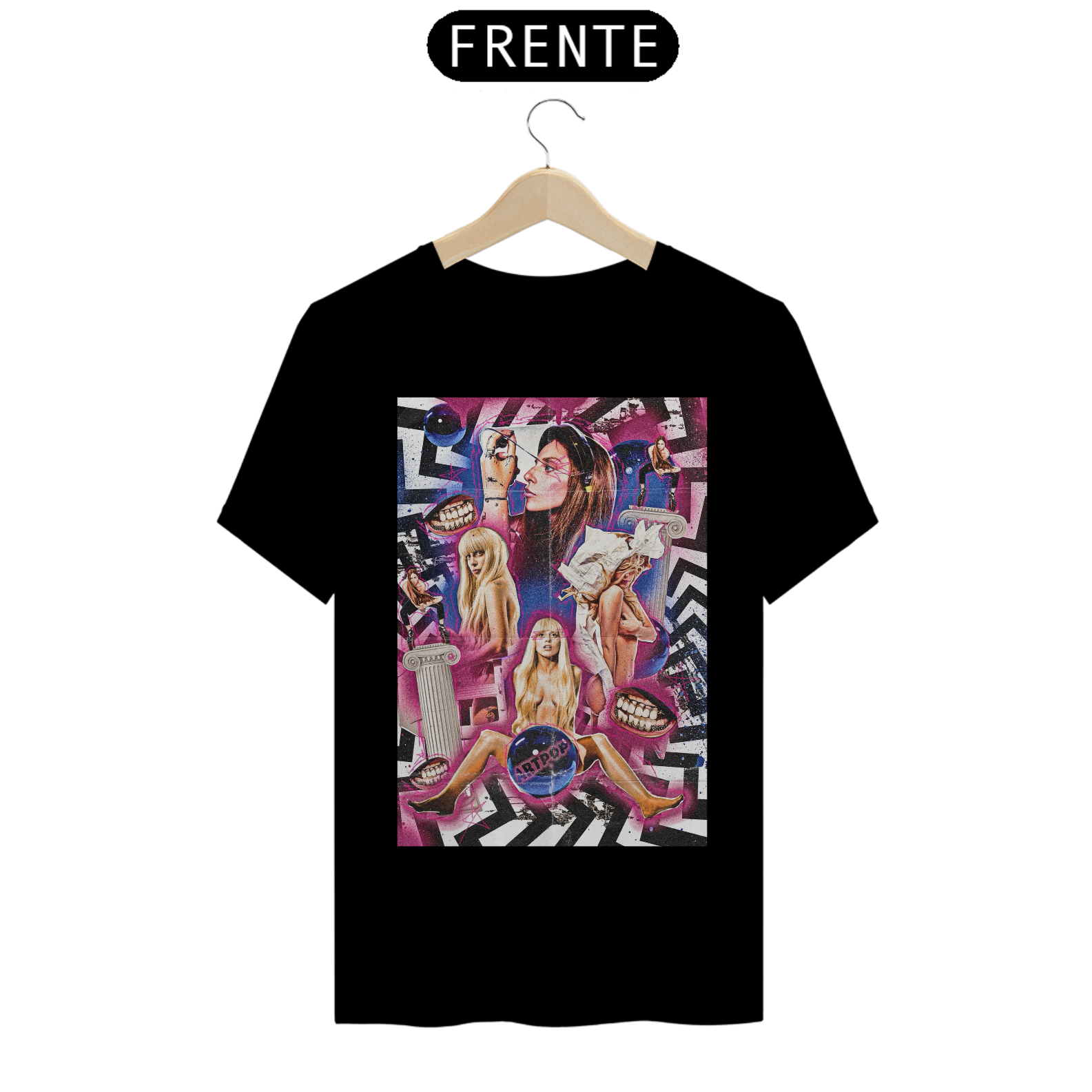 Camisa Lady Gaga Art Pop 2