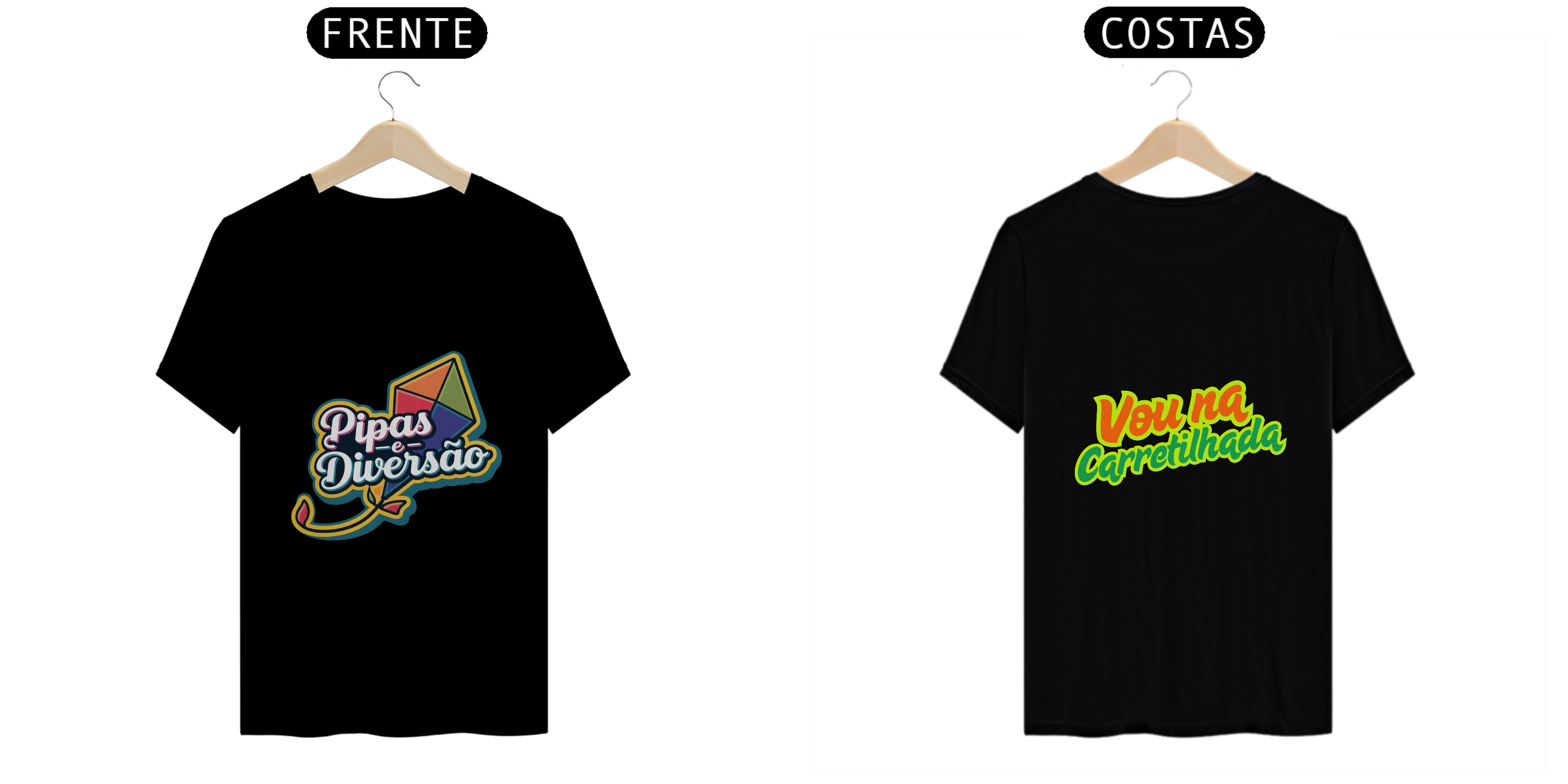 T-Shirt Prime (Vou na Carretilhada)