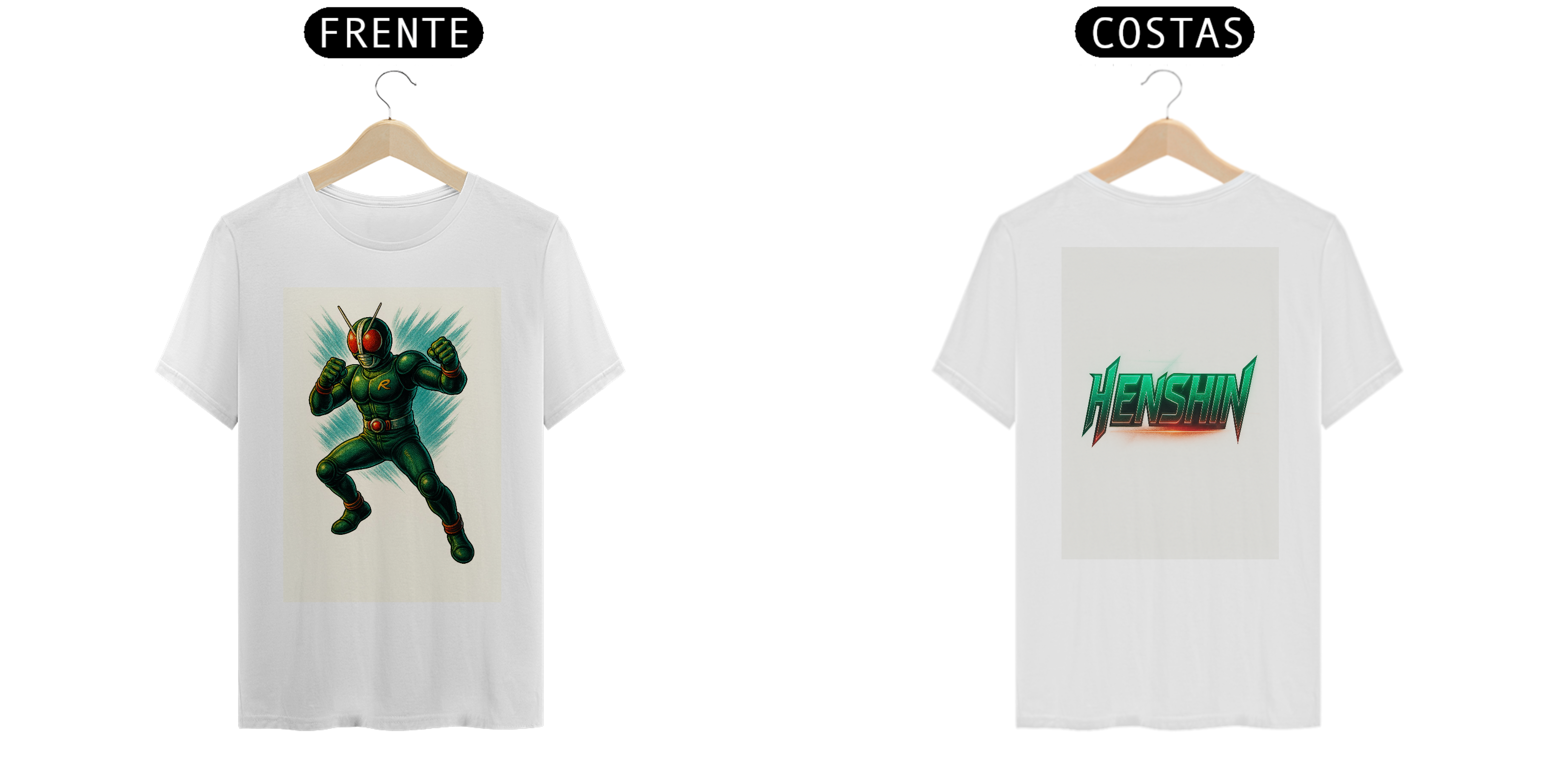 CAMISA BLACK KAMEN RIDER RX - TOKUSATSU