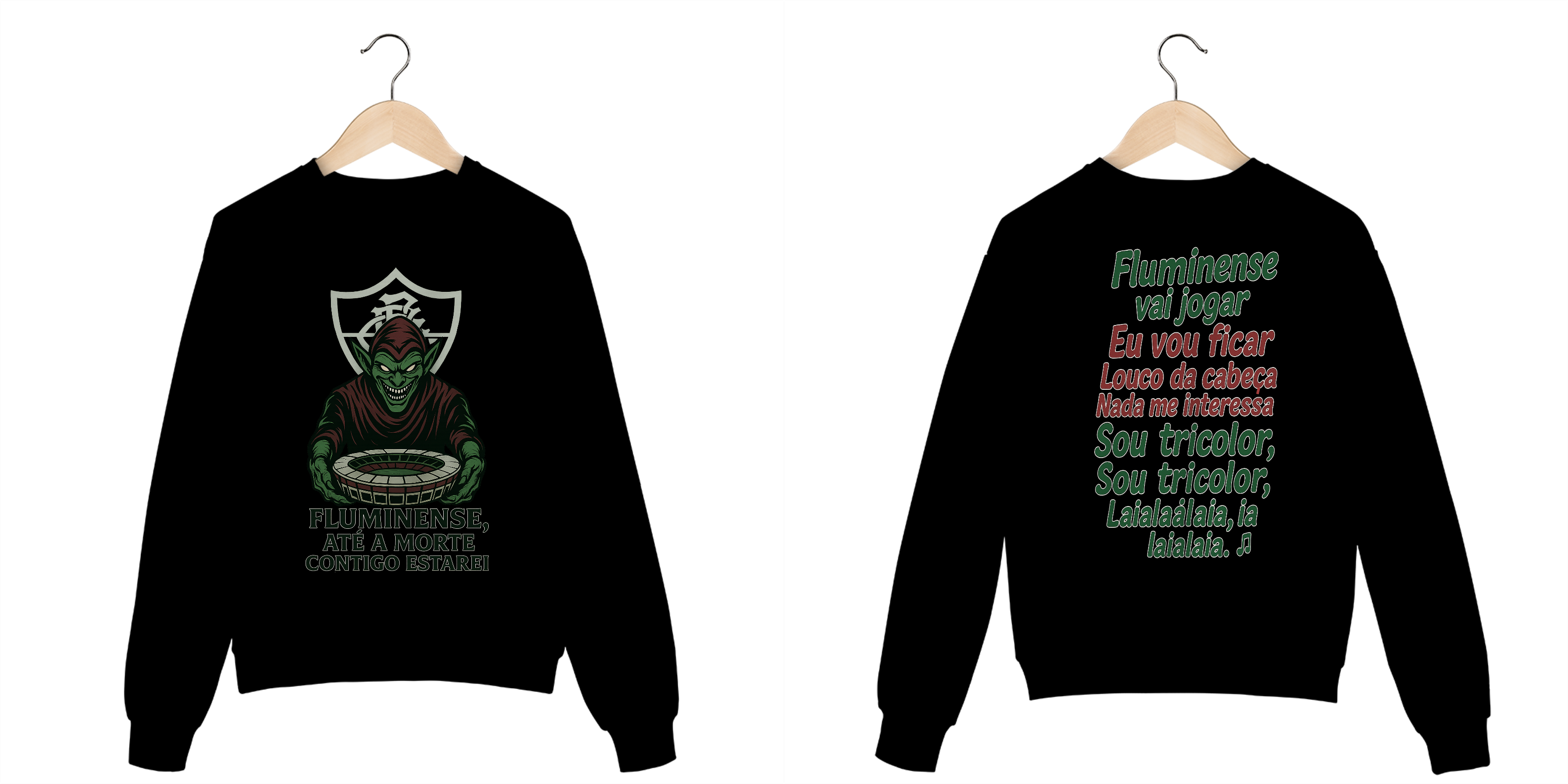 MOLETOM FECHADO - FLUMINENSE