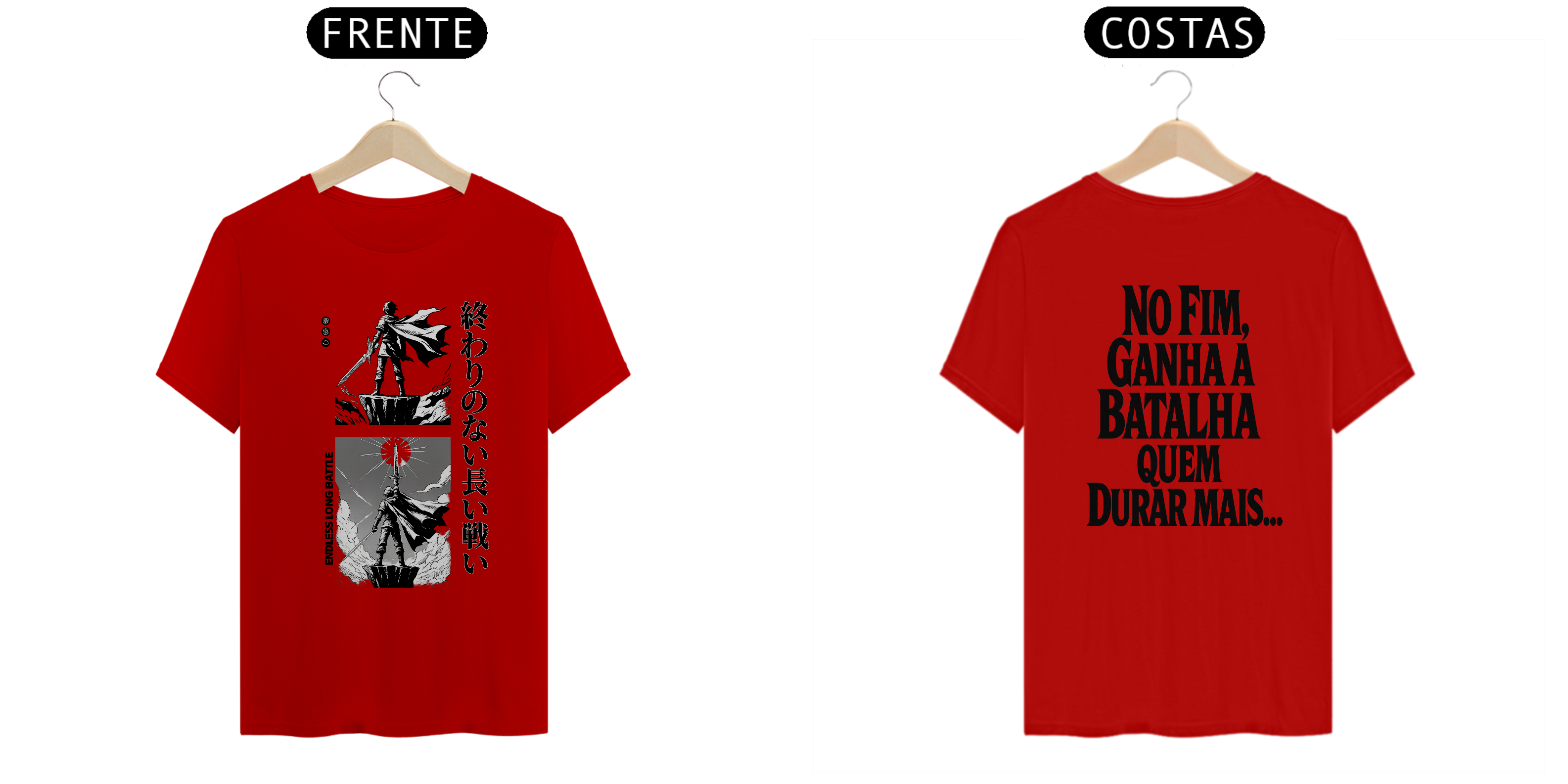CAMISA - T-Shirt Quality- GUERREIRO
