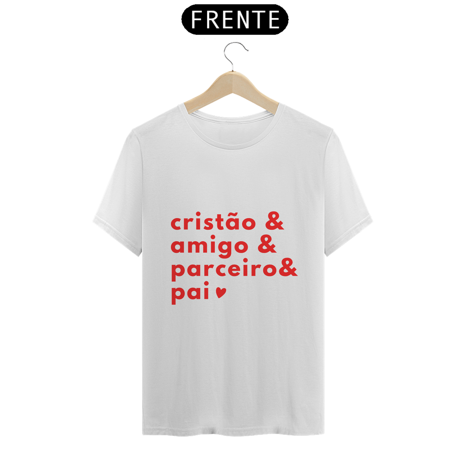 Camisera Masc. Cristão e Pai