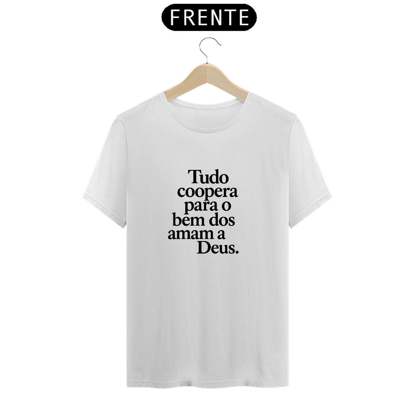 Camiseta Classic Tudo coopera para o bem