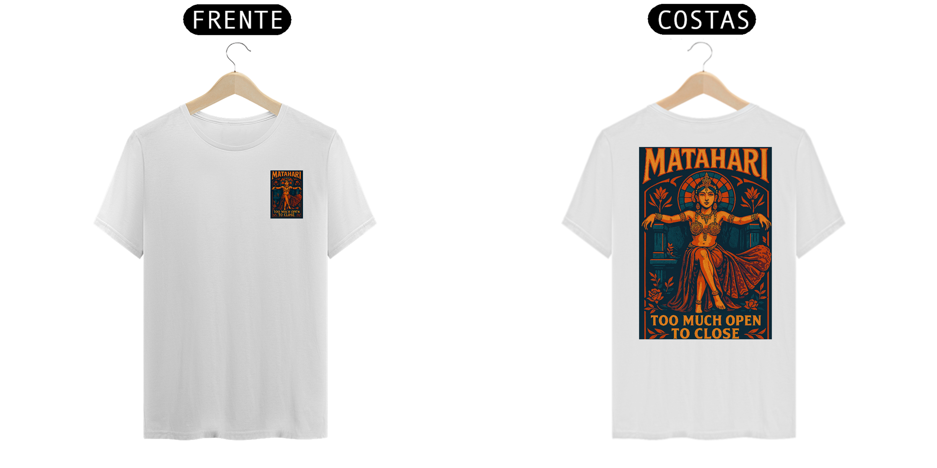 camiseta unisex too much