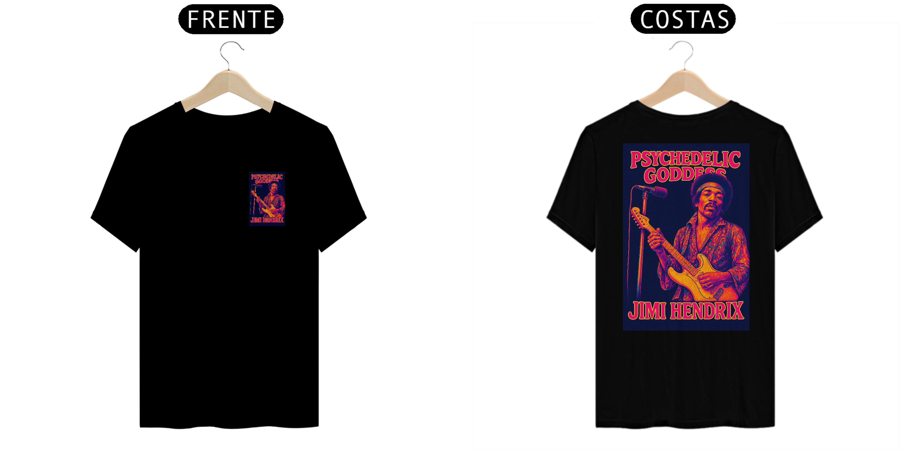 CAMISETA UNISSEX HENDRIX PSY
