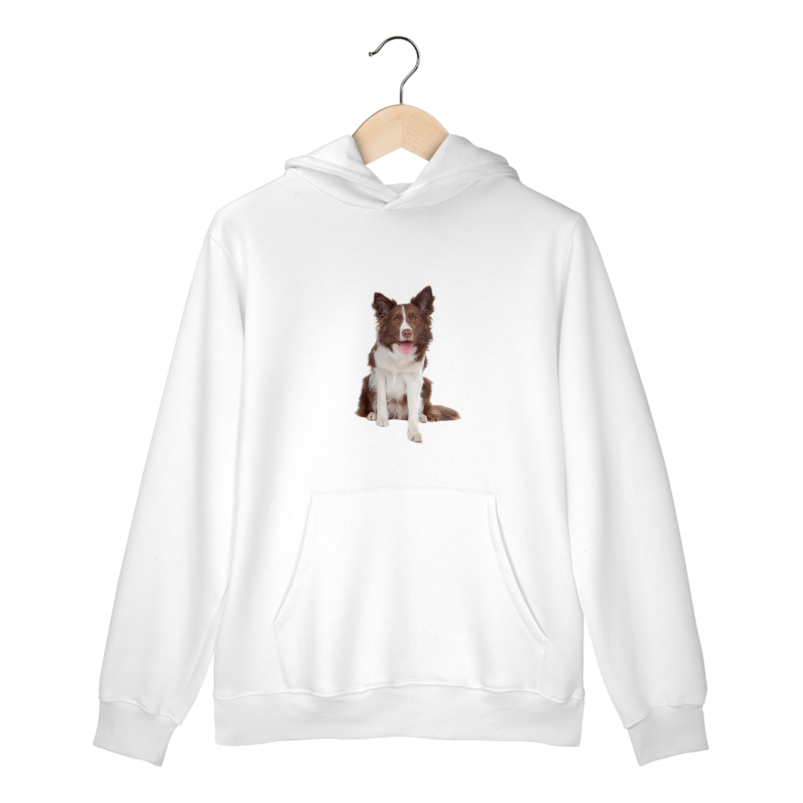 Moletom Canguru - Border Collie