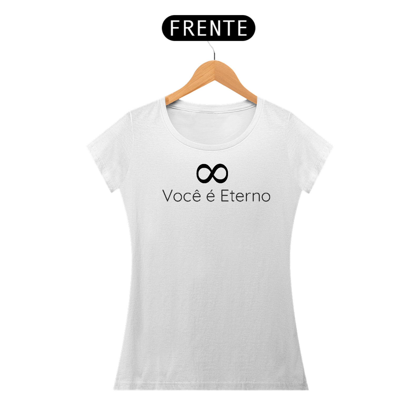 Baby Long Camisa feminina infinito