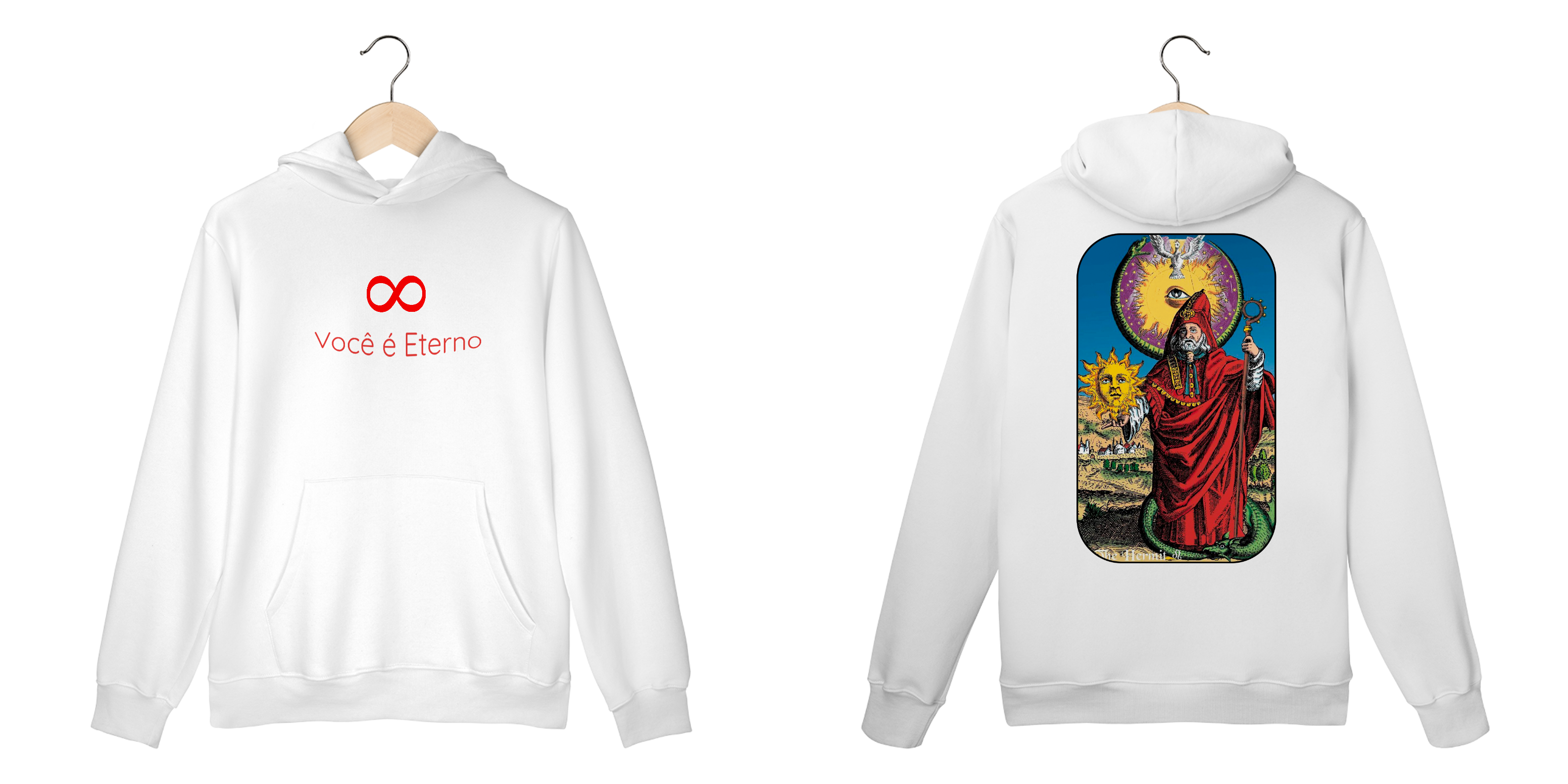 Moletom canguru Hermes 