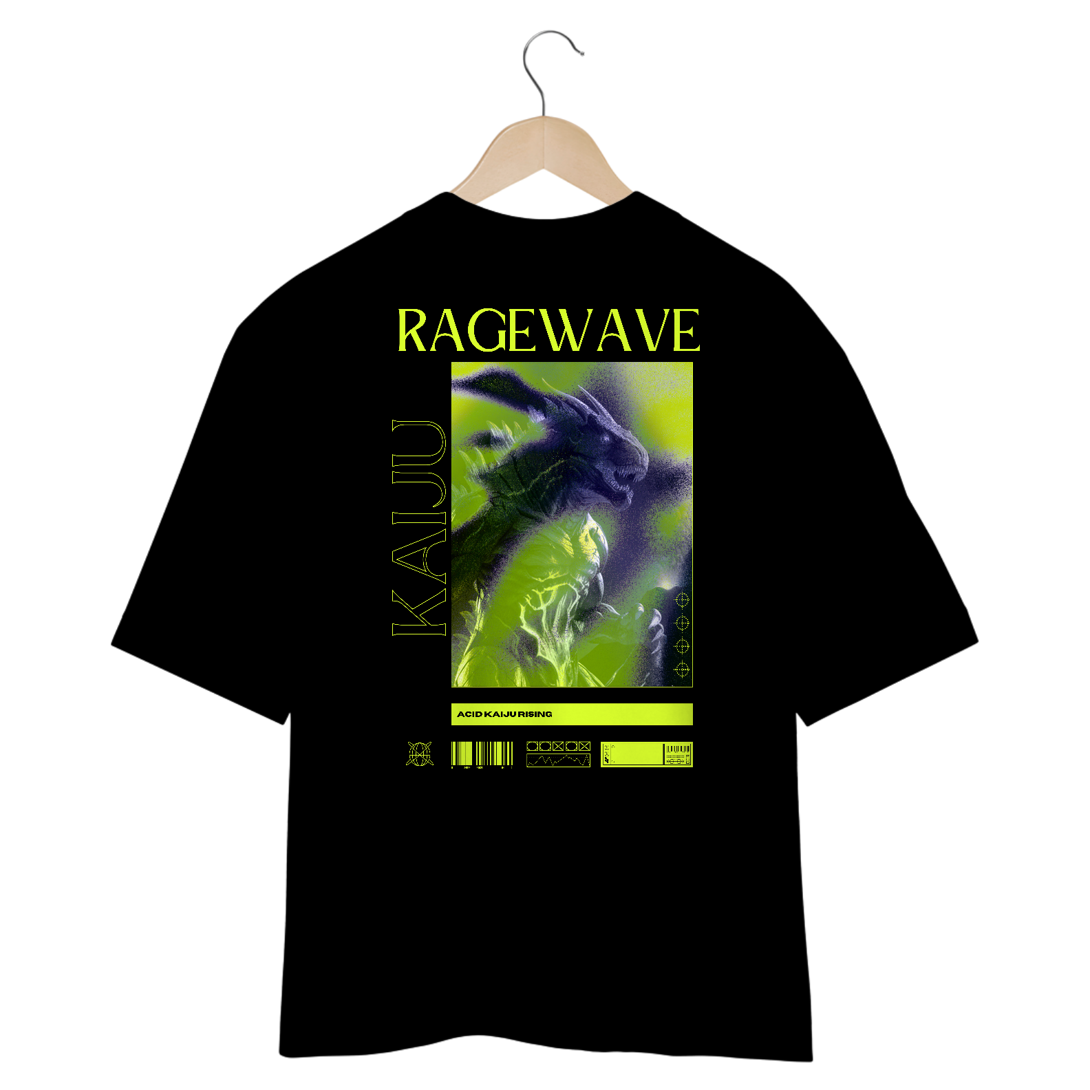 CAMISETA OVERSIZED KAIJU