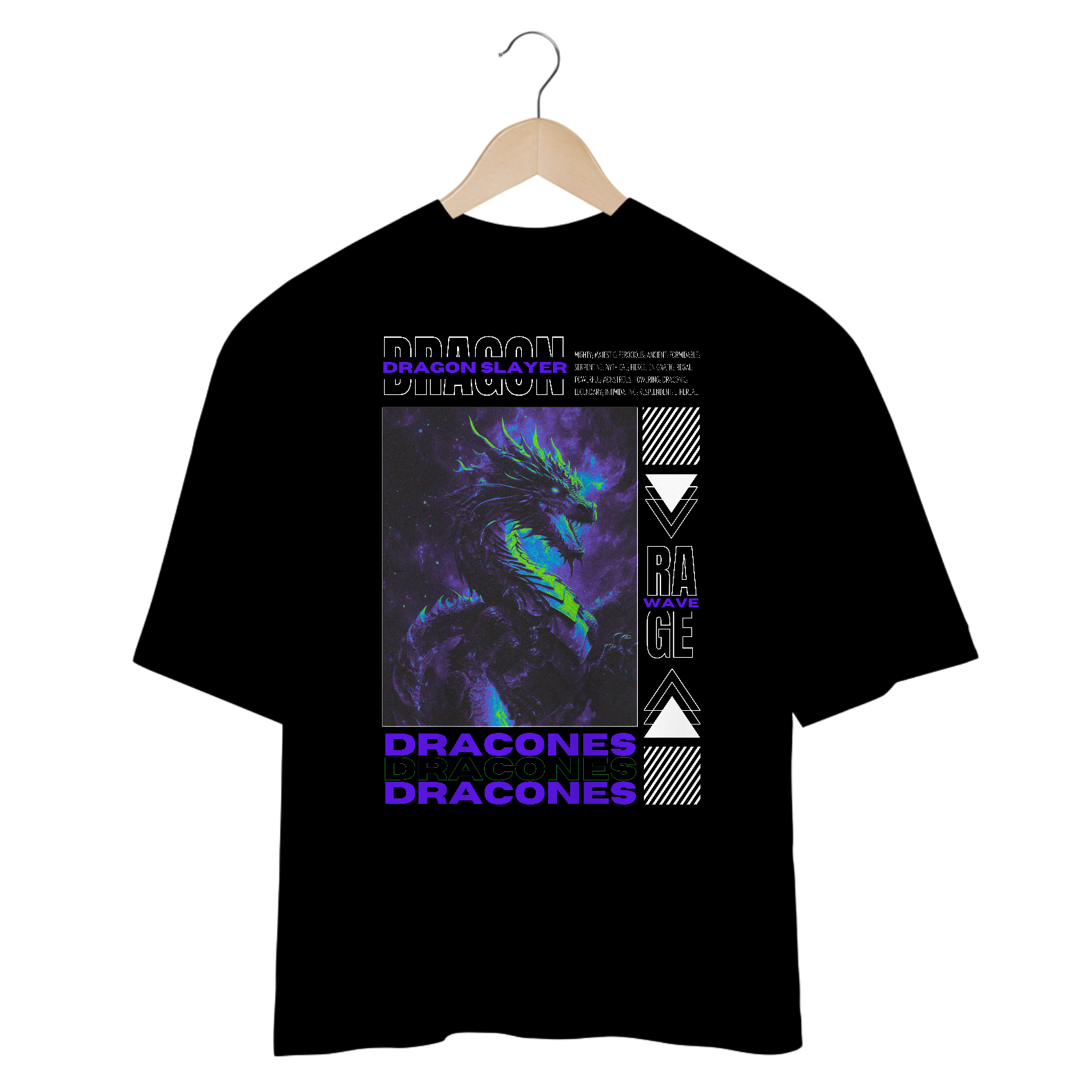 CAMISETA OVERSIZED DRAGON SLAYER