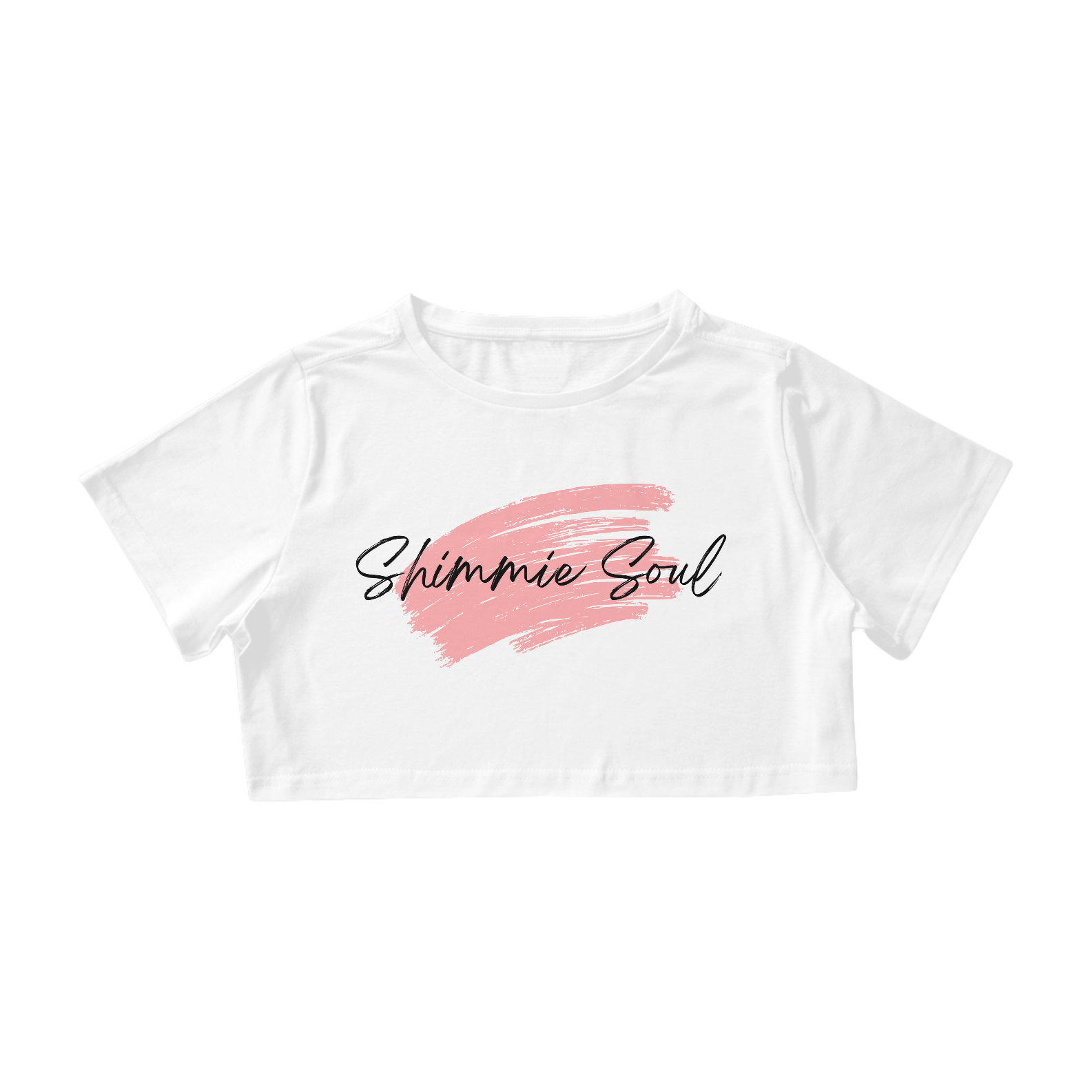 Shimmie Soul Cropped White