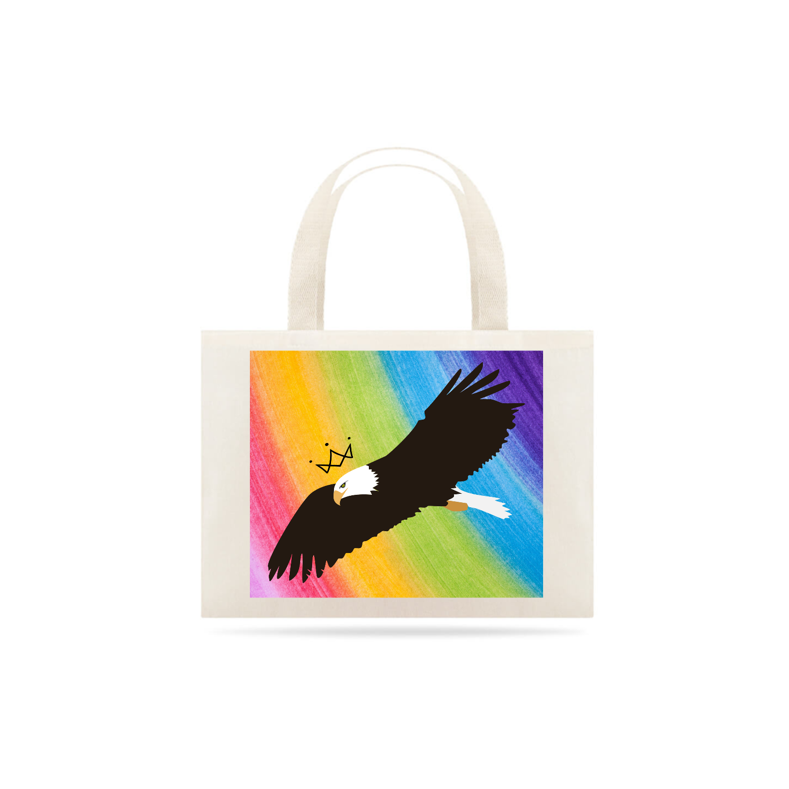 Águia Rainbow Ecobag