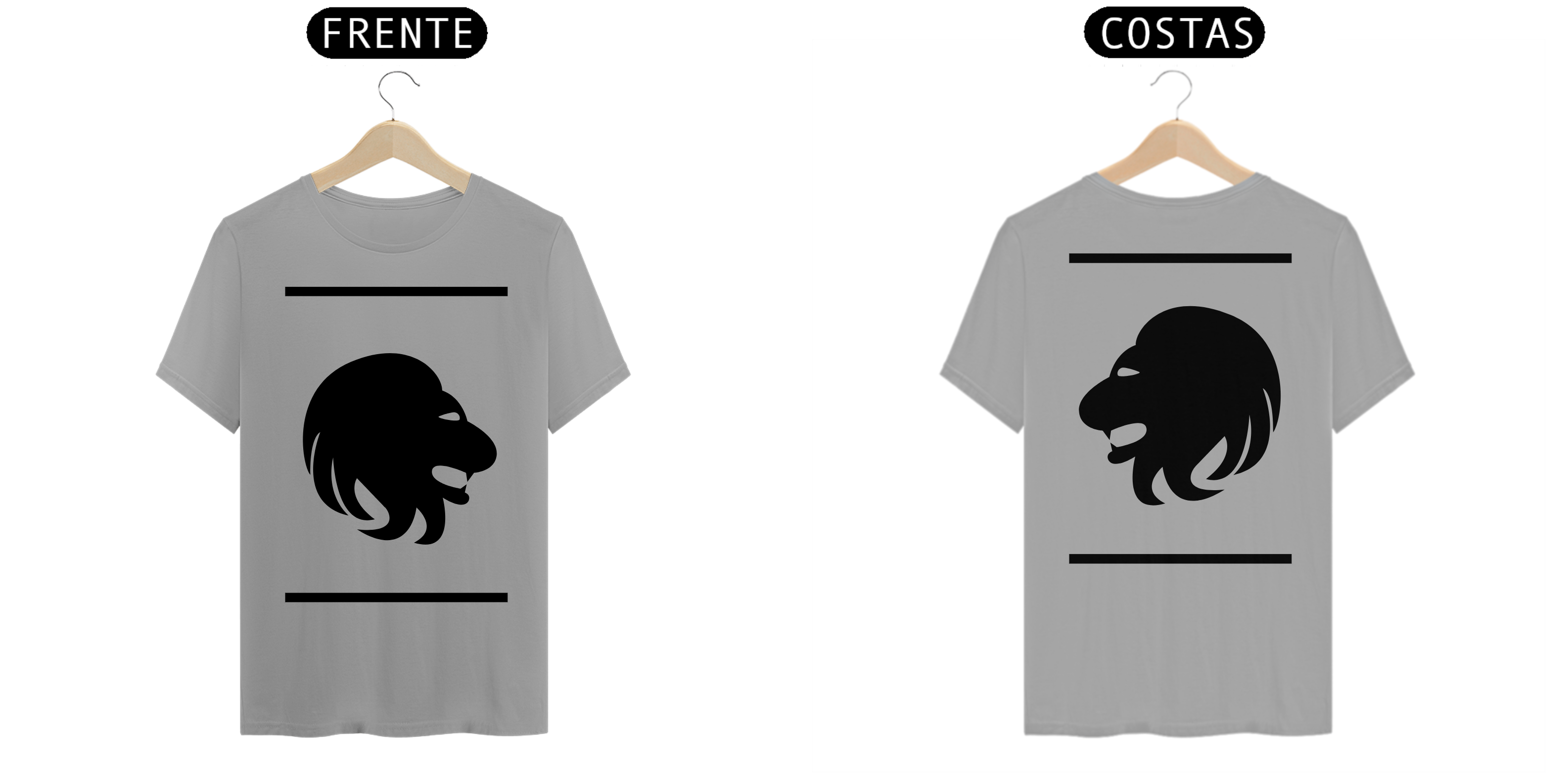 T-Shirt Quality - Estampa  Leão 