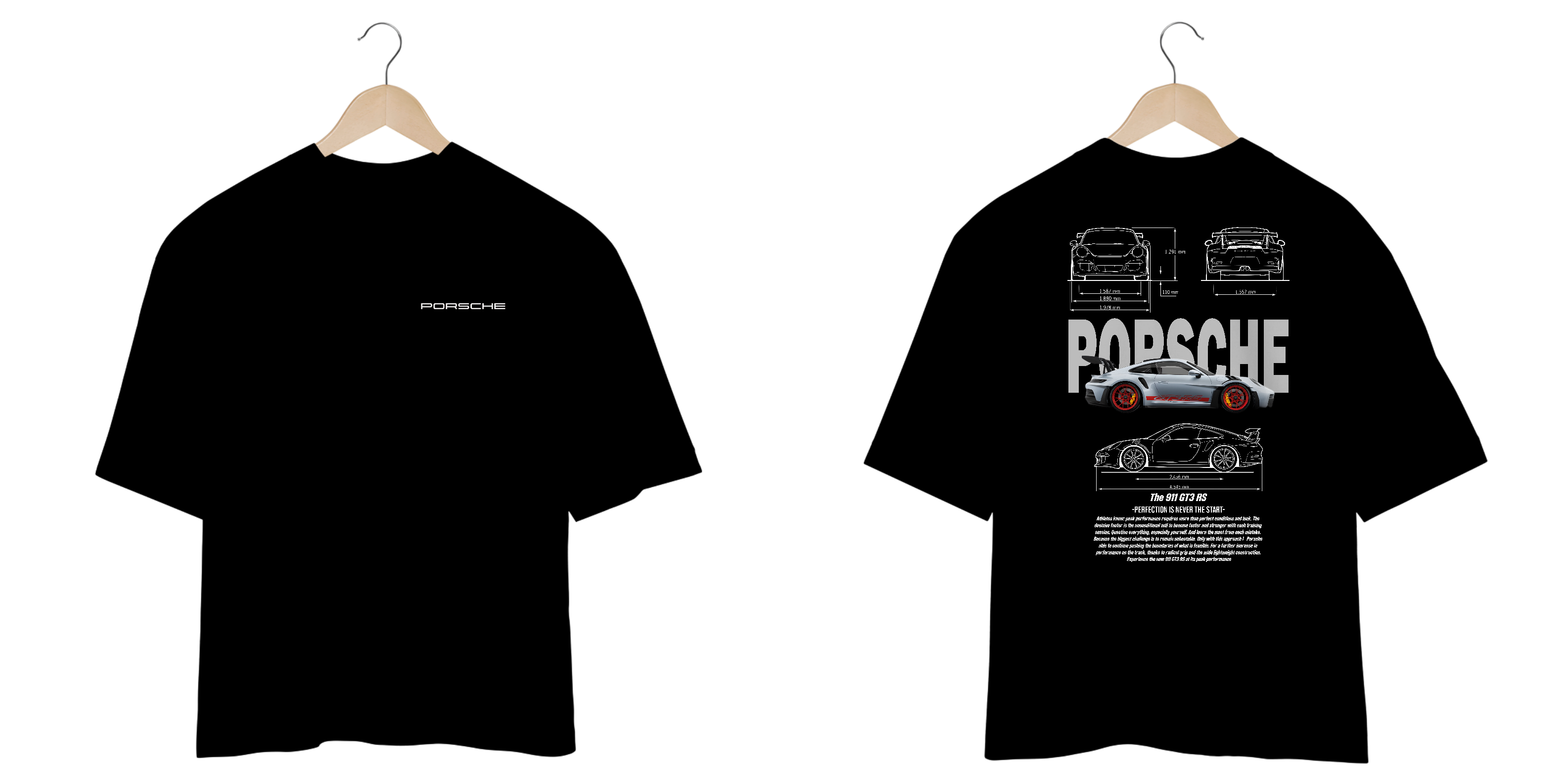 Camisa Oversized - Porsche GT3 RS