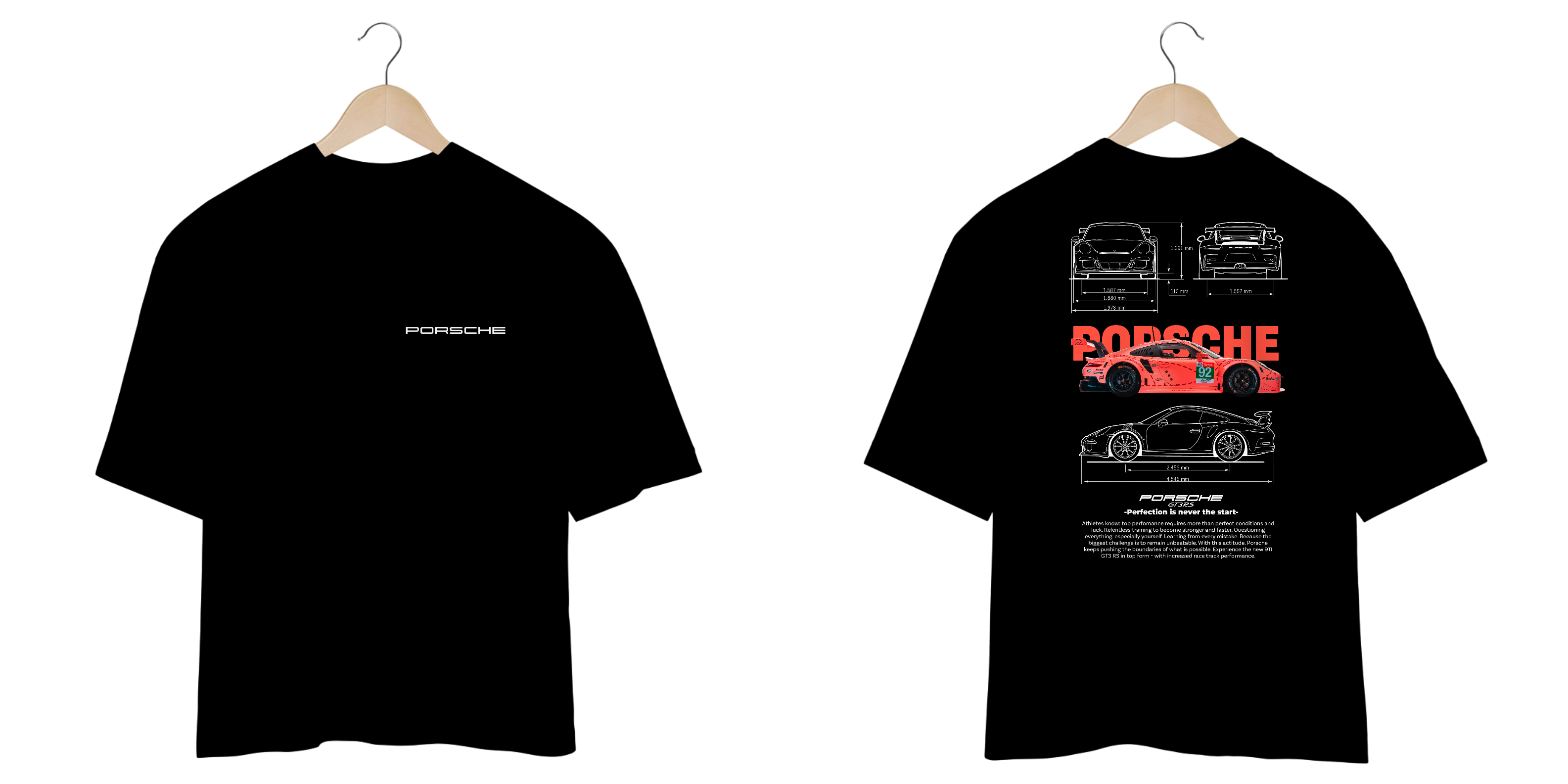 Camisa Oversized - Porsche GT3 RS