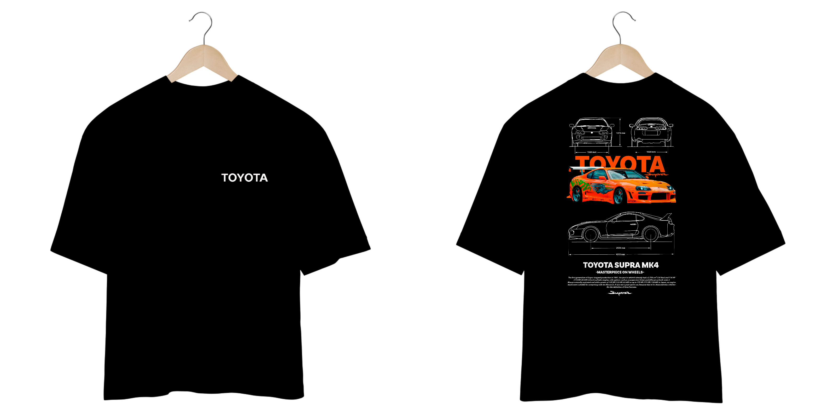 Camisa Oversized - Toyota Supra Mk4