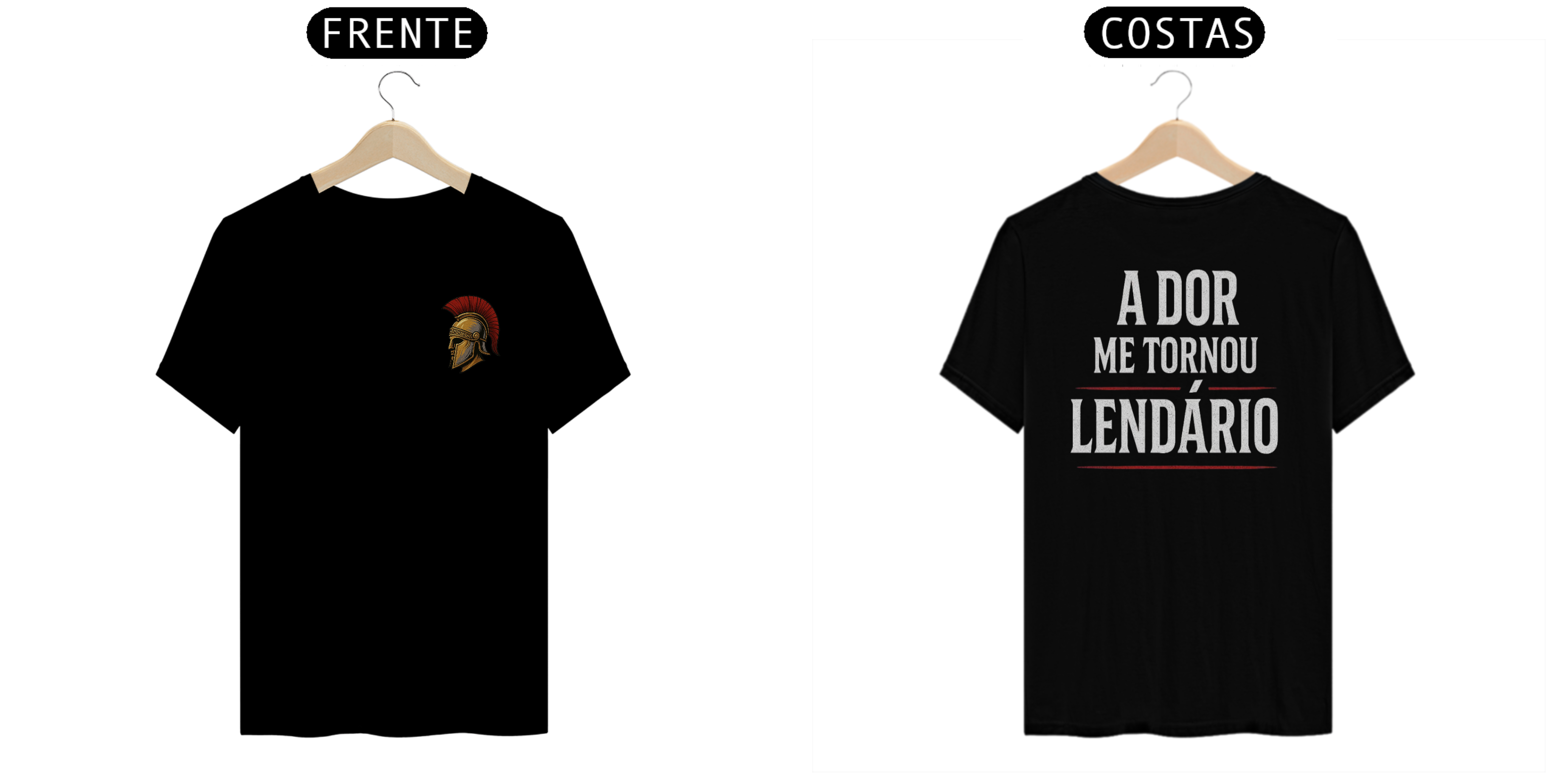 A Dor Me Tornou Lendario/ T-Shirt Prime.