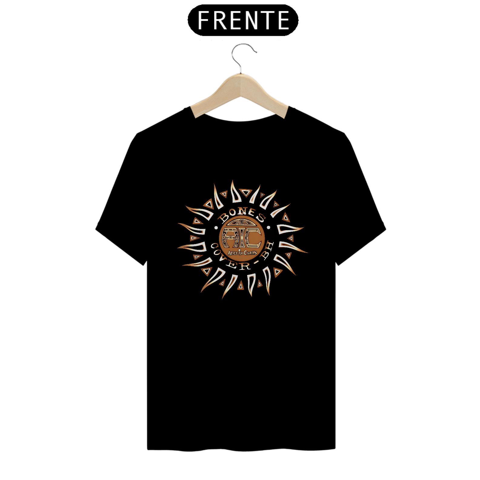 Camiseta Bones Aic Cover Basic