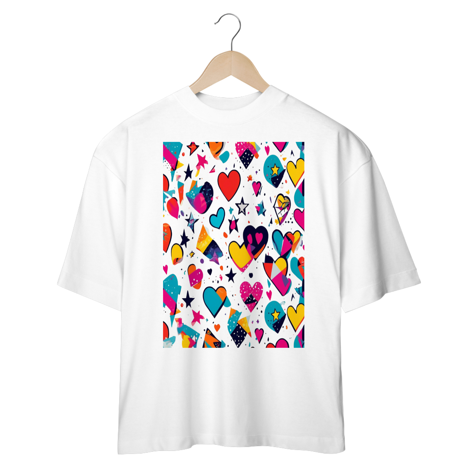Camiseta pop estilo anos 2000