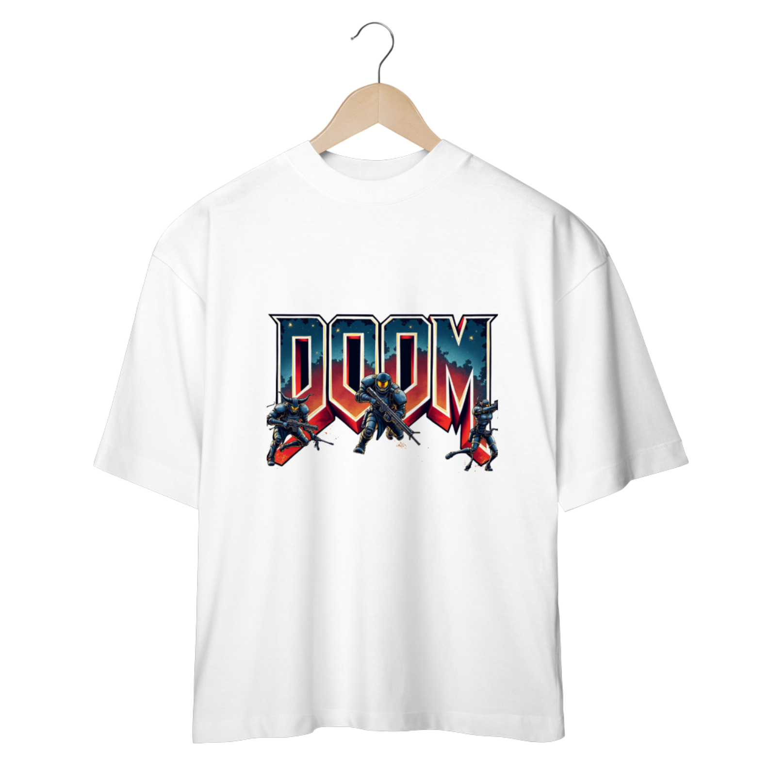 Camiseta jogo Doom