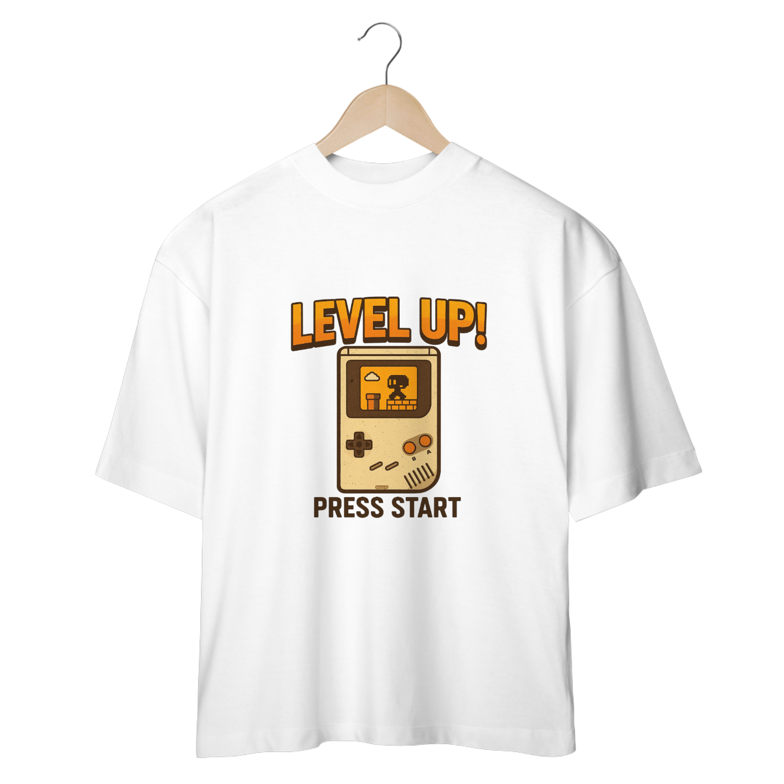 Camiseta Oversized Level UP