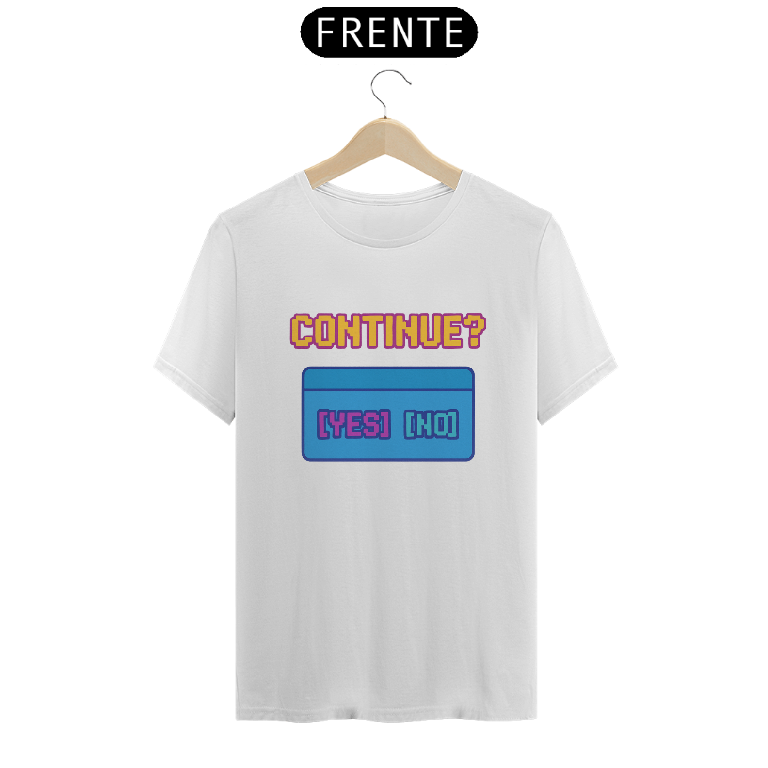 Camiseta Tradicional- Interface de game