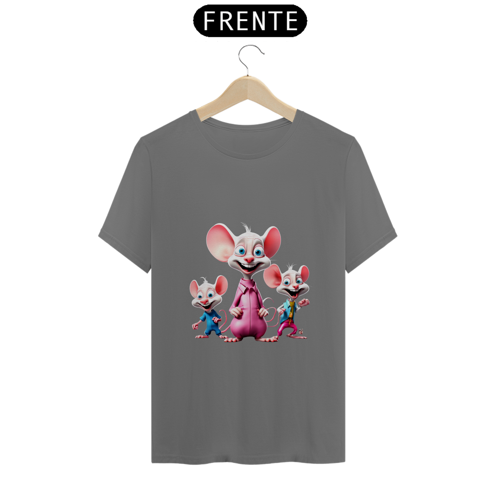 Camiseta Pinky e Brain