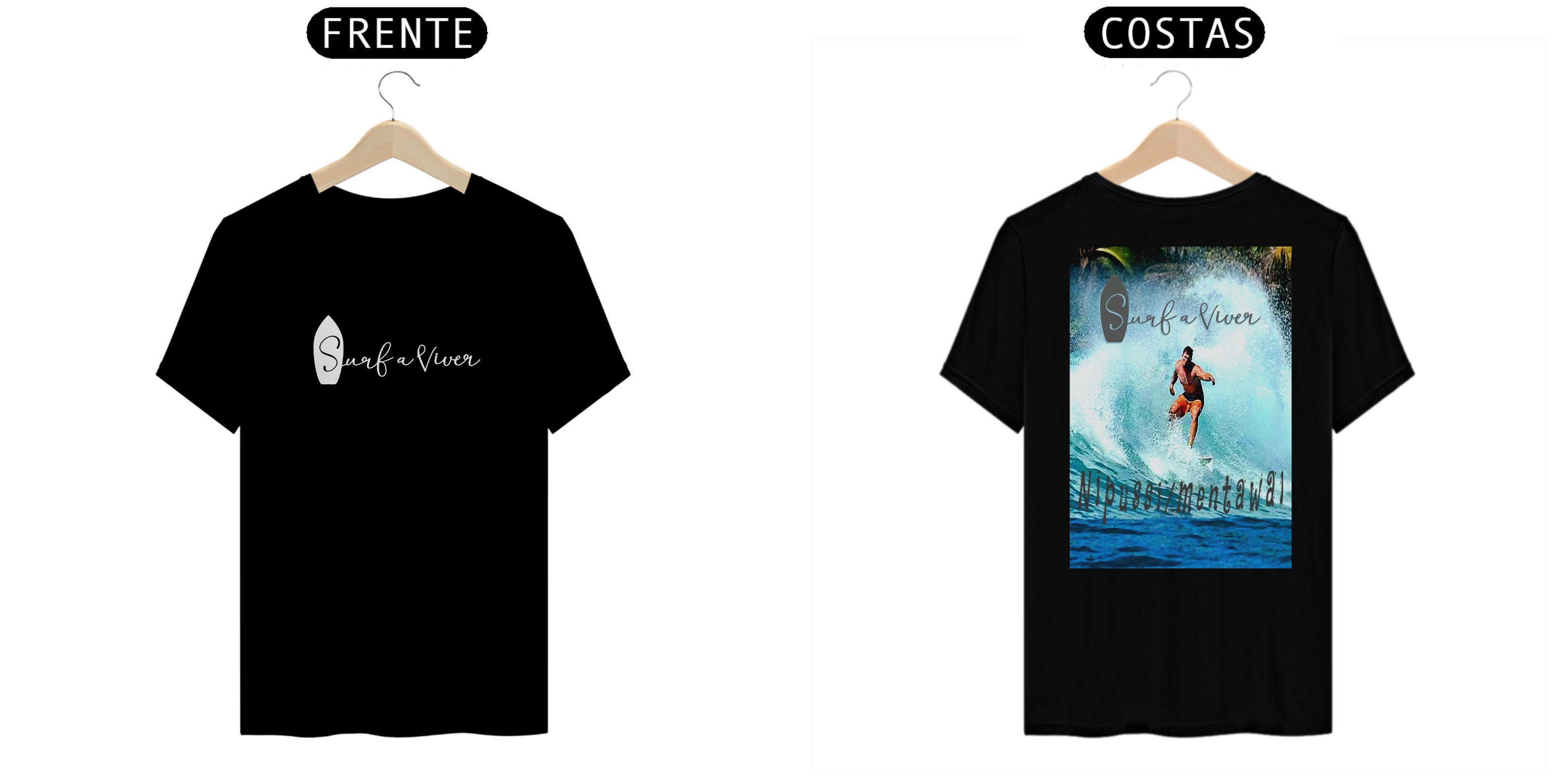Camiseta de Surf Eng. Bruno Sant'Anna